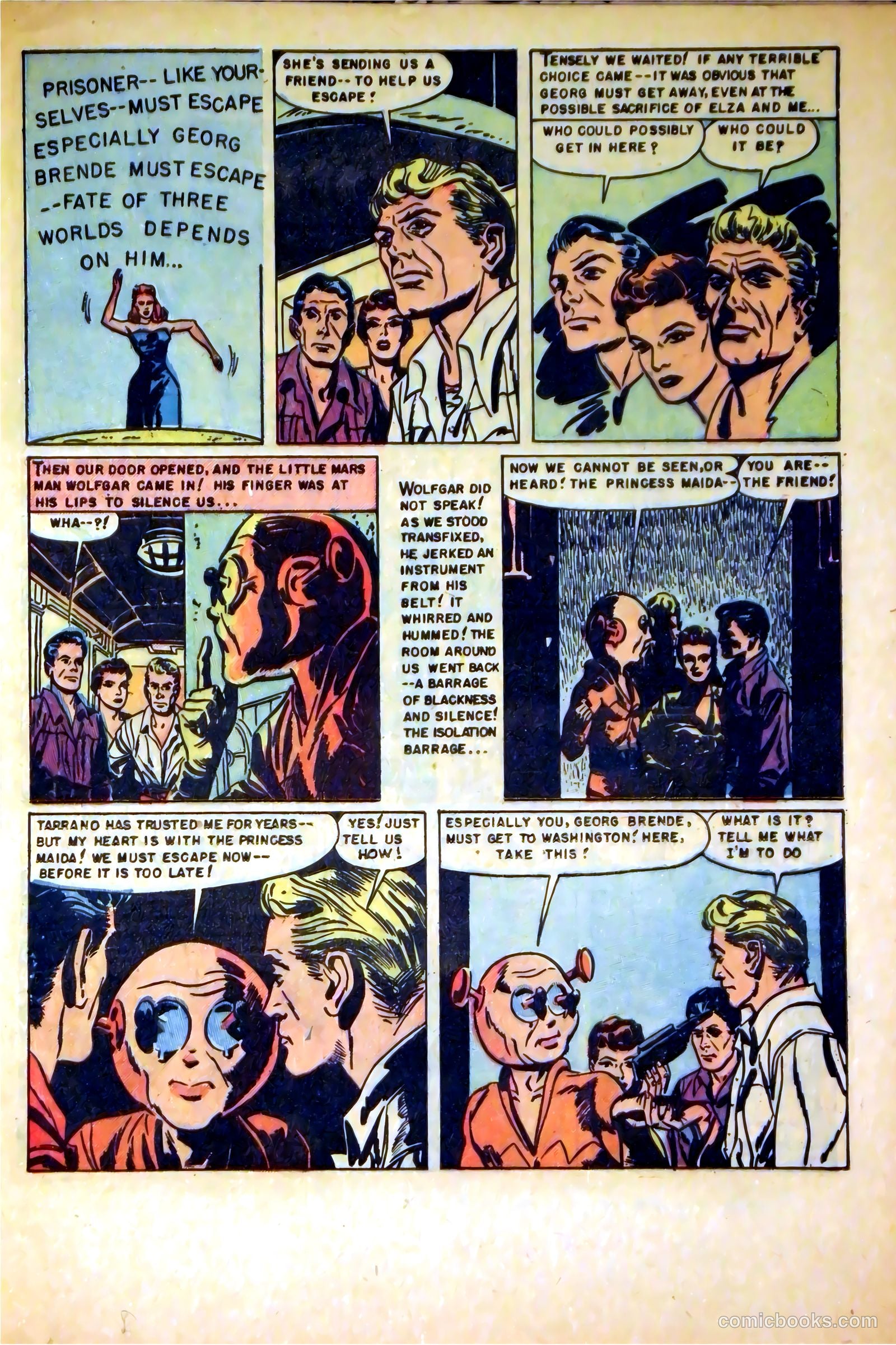 Attack on Planet Mars #1 (1951) — page 17 of 36