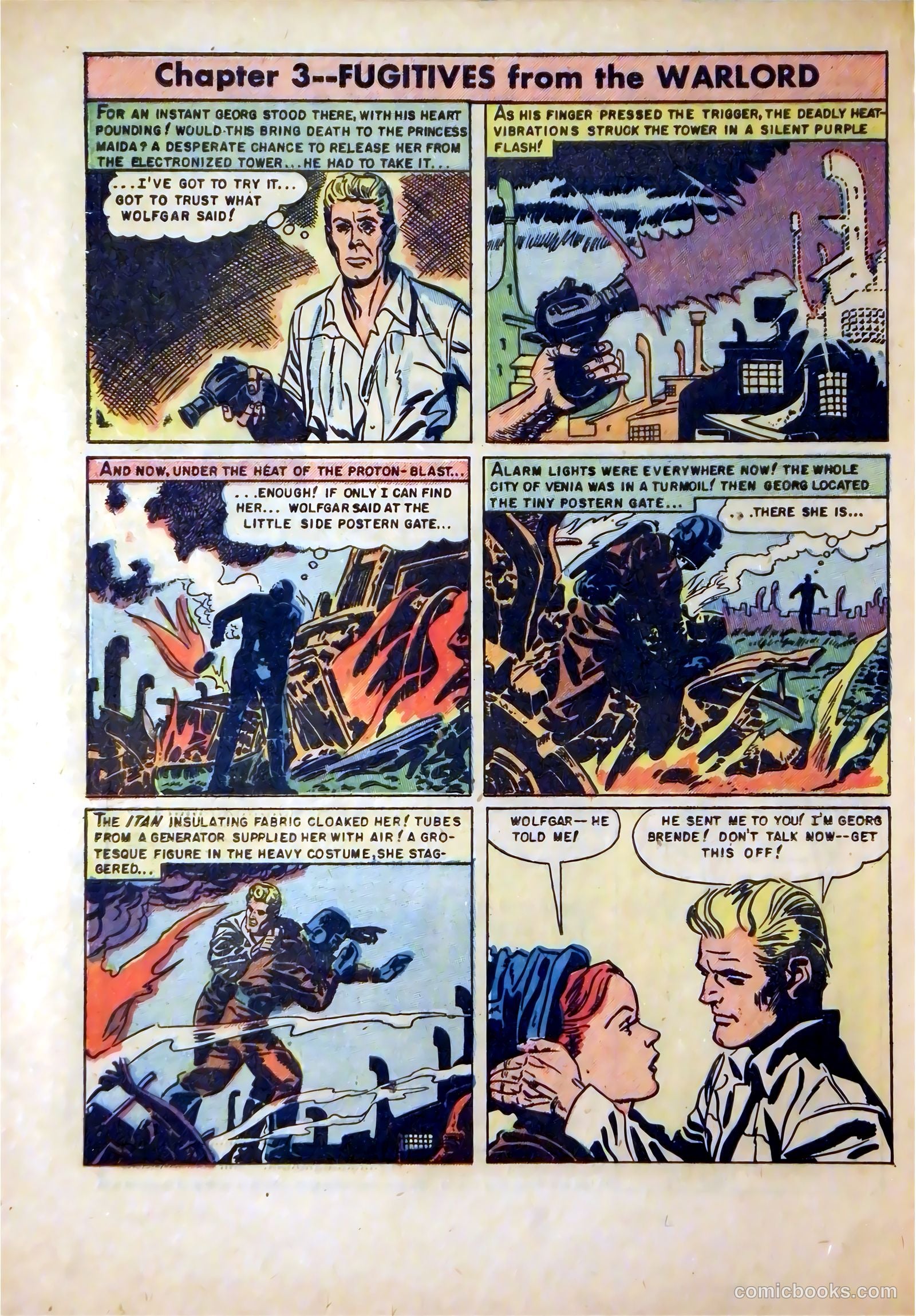 Attack on Planet Mars #1 (1951) — page 20 of 36