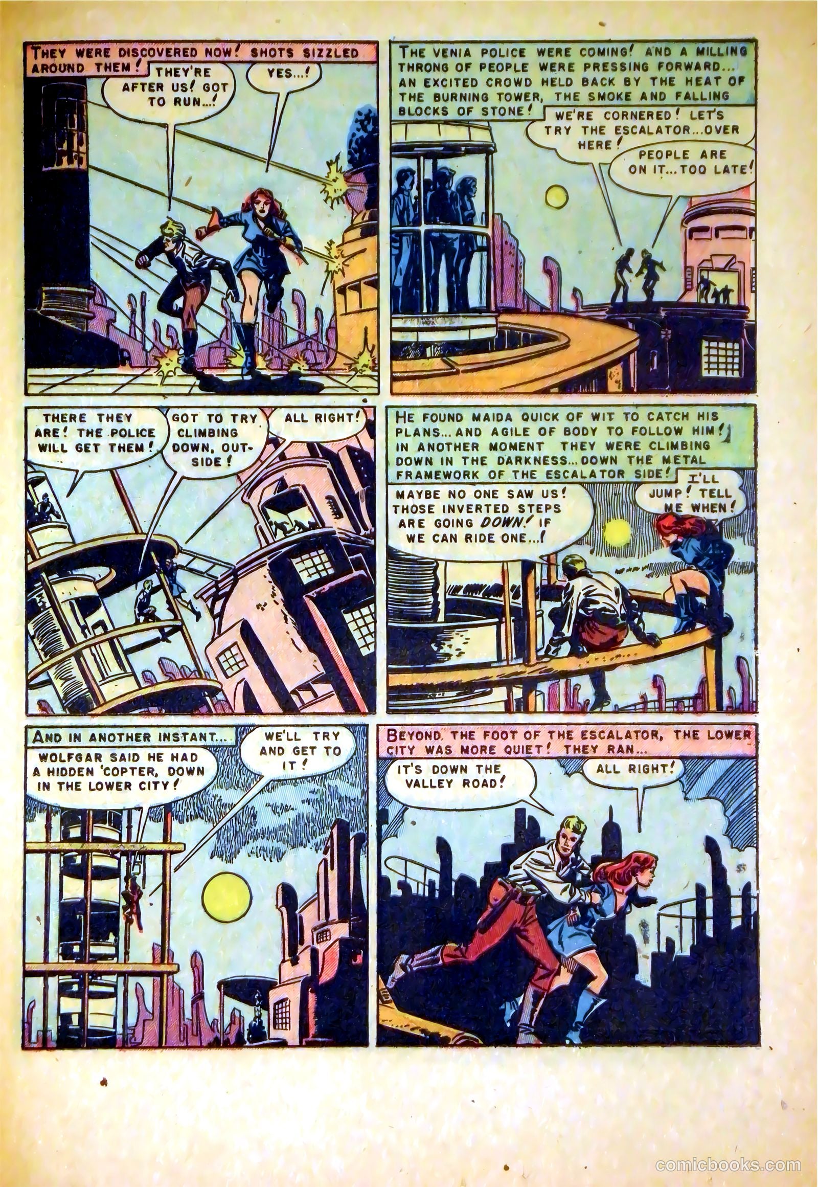 Attack on Planet Mars #1 (1951) — page 21 of 36