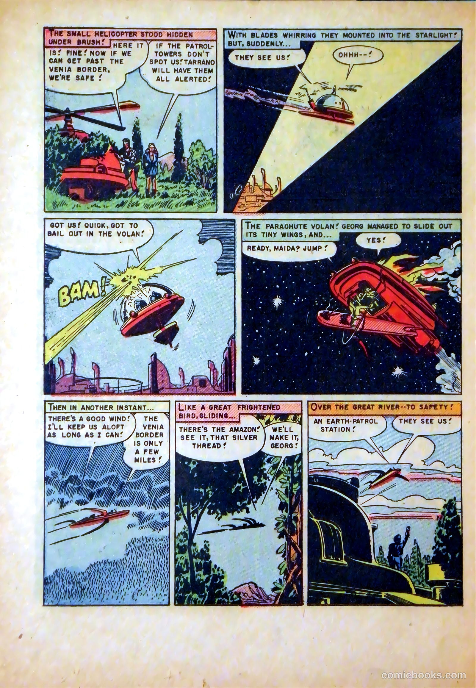 Attack on Planet Mars #1 (1951) — page 22 of 36