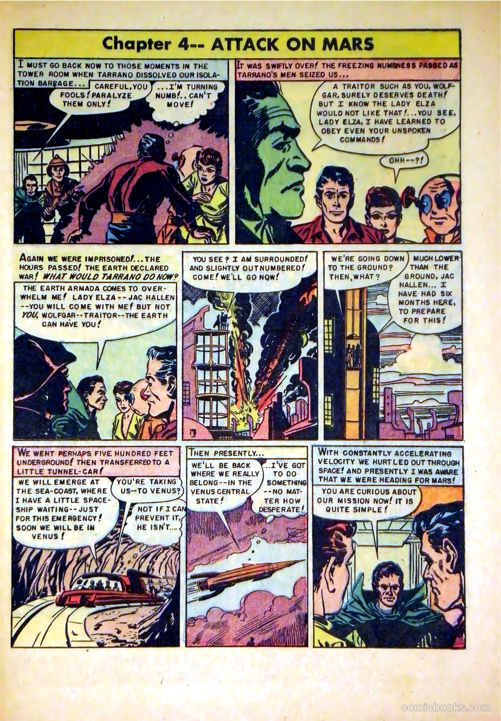 Attack on Planet Mars #1 (1951) — page 25 of 36