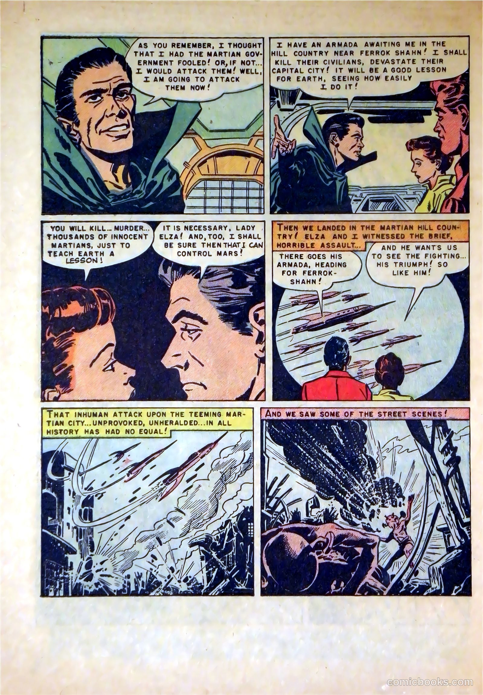 Attack on Planet Mars #1 (1951) — page 26 of 36