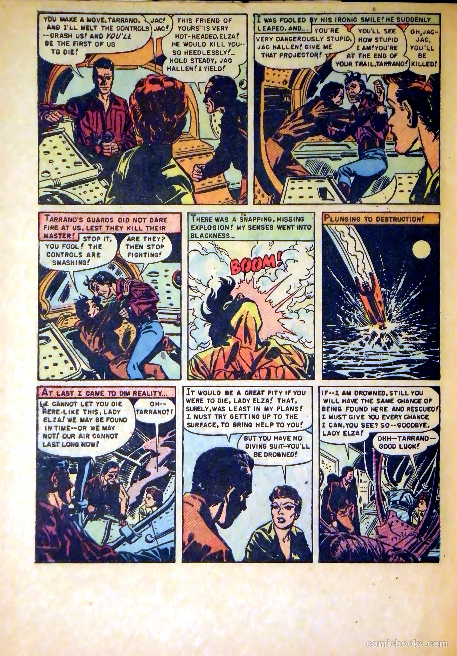 Attack on Planet Mars #1 (1951) — page 28 of 36