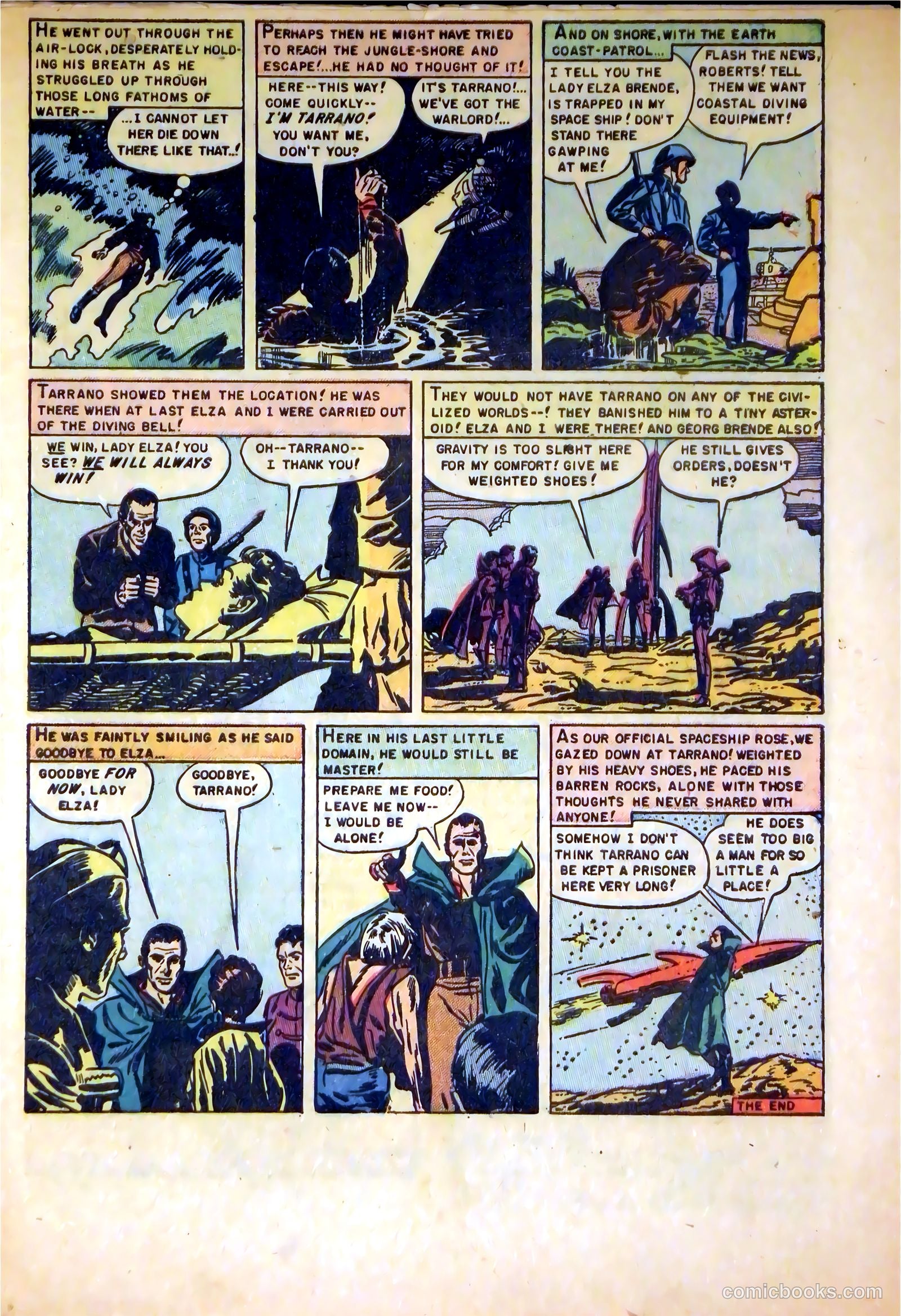 Attack on Planet Mars #1 (1951) — page 29 of 36