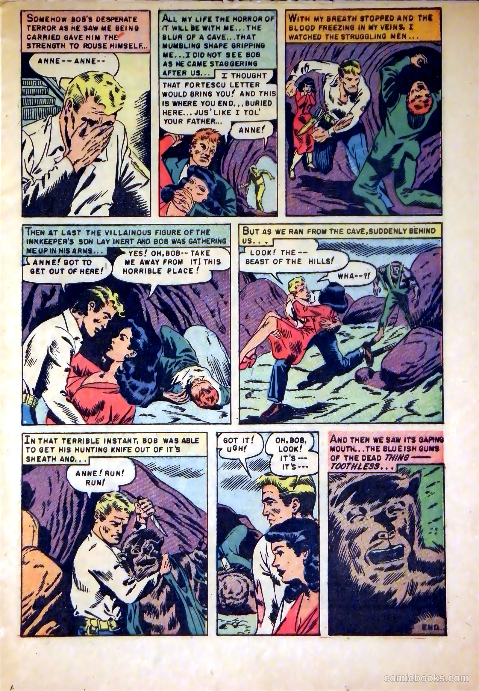 Attack on Planet Mars #1 (1951) — page 33 of 36