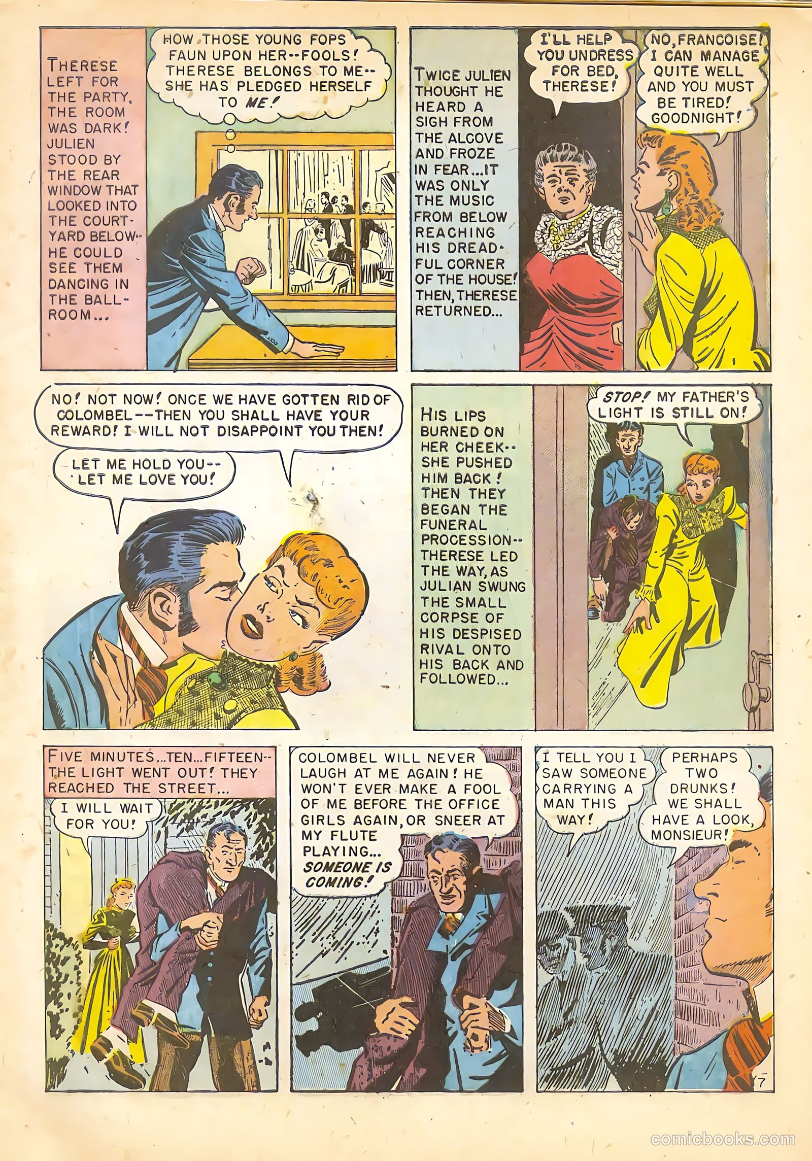 For a Night of Love #1 (1951) — page 9 of 36