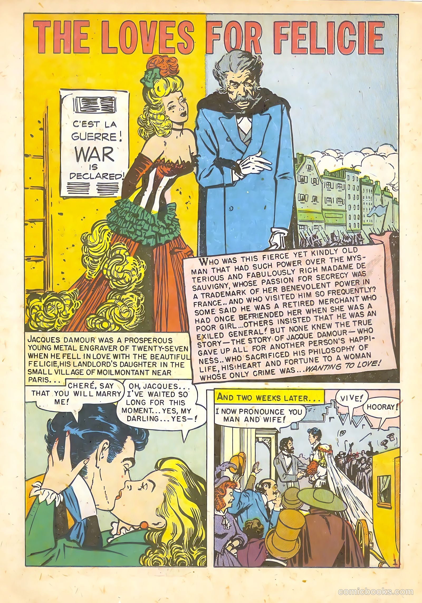 For a Night of Love #1 (1951) — page 19 of 36