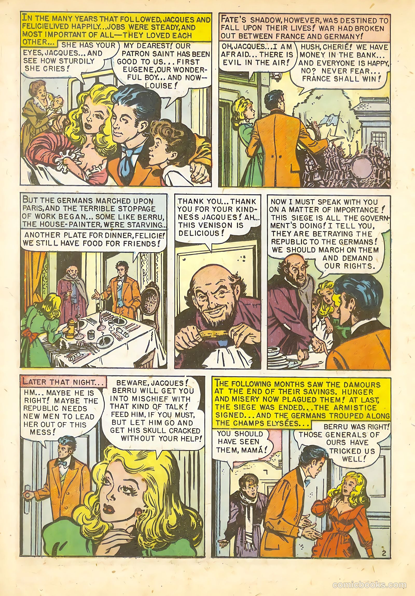 For a Night of Love #1 (1951) — page 20 of 36