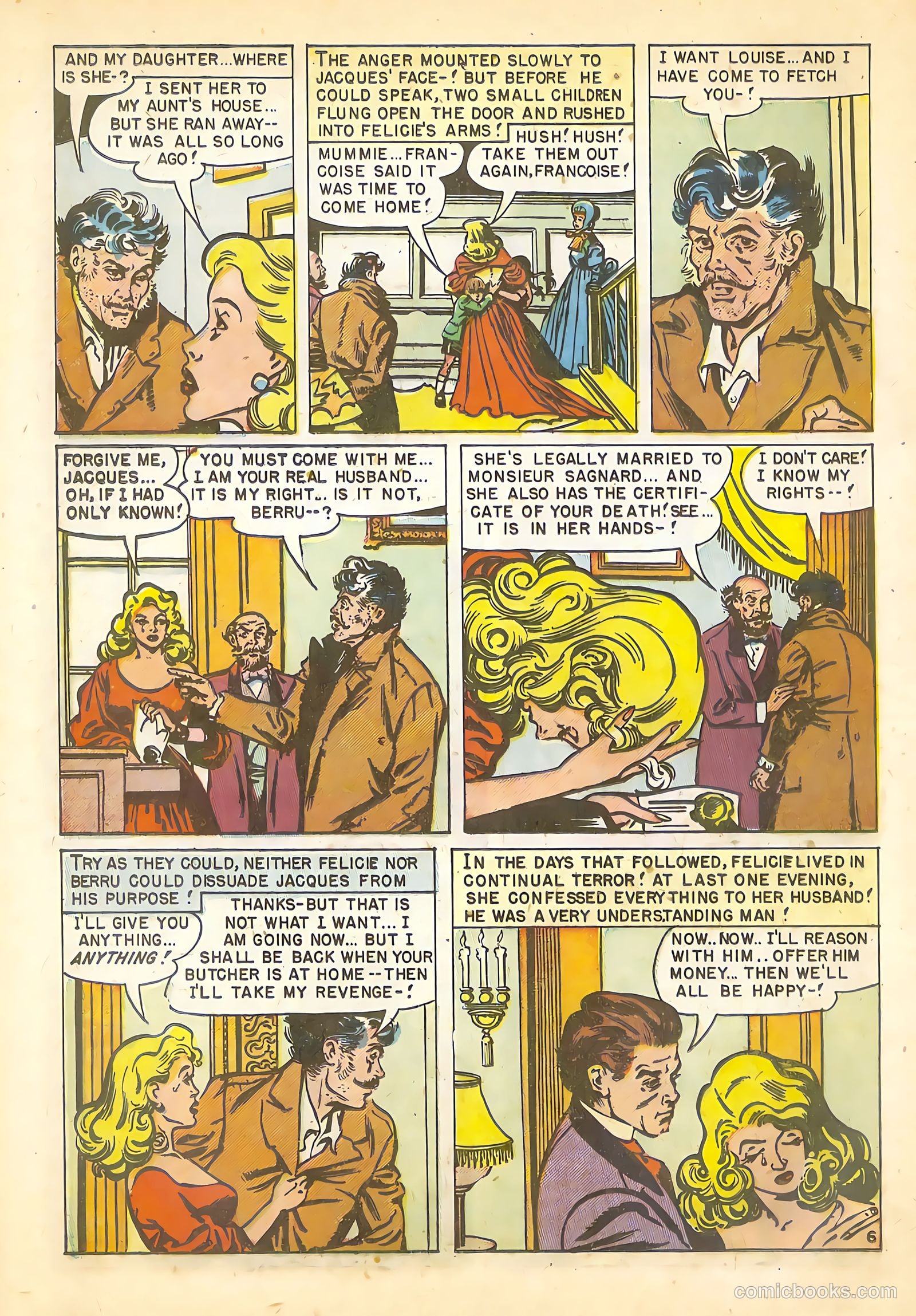 For a Night of Love #1 (1951) — page 24 of 36