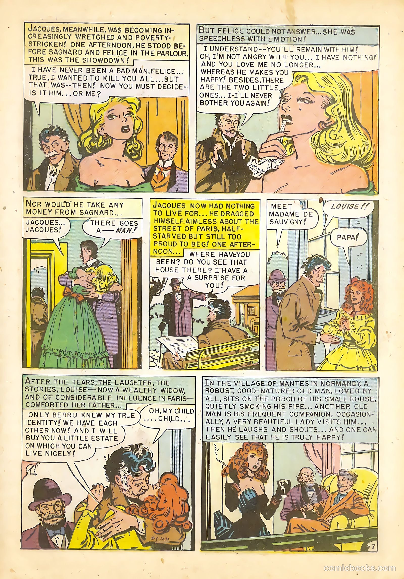 For a Night of Love #1 (1951) — page 25 of 36