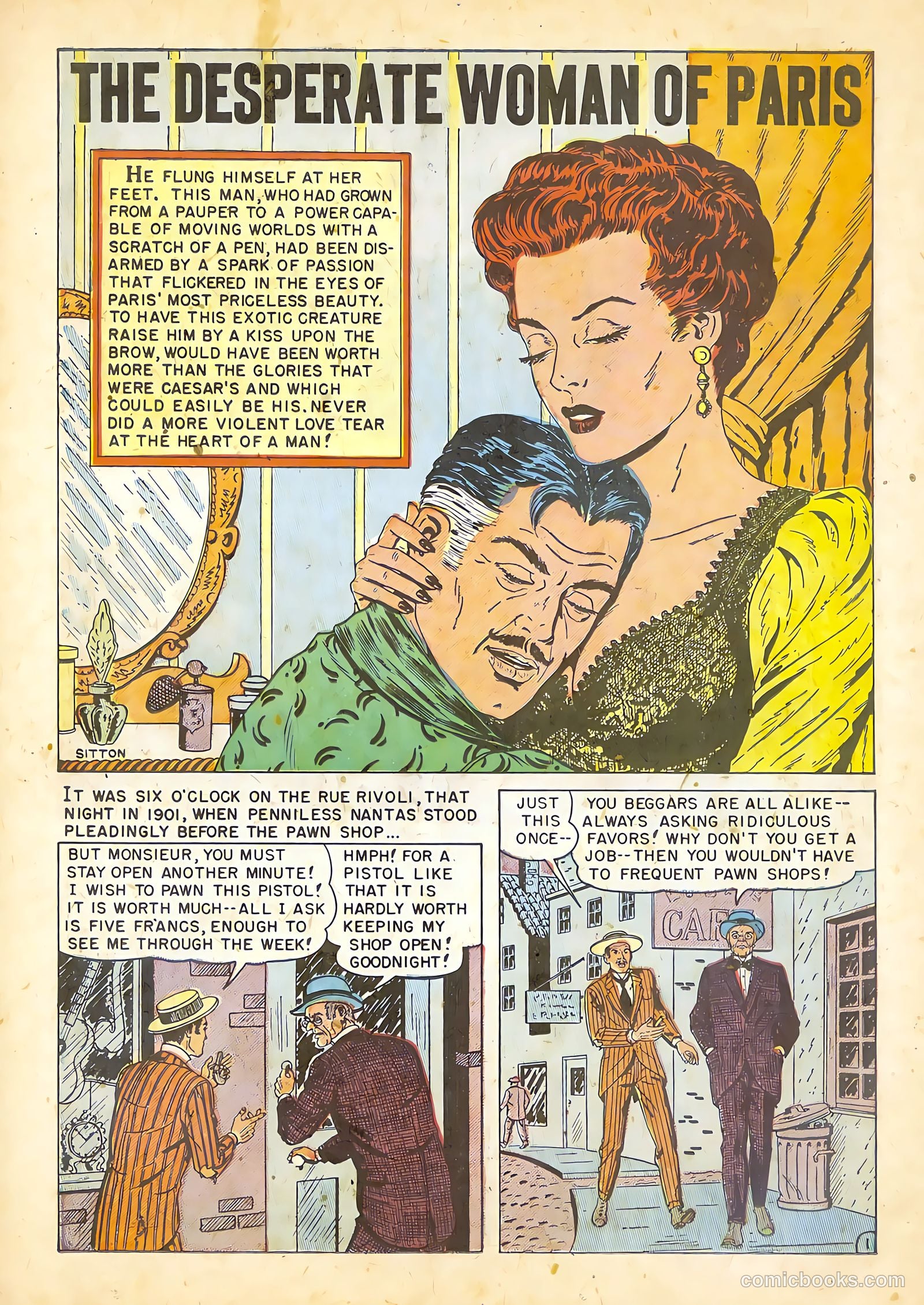 For a Night of Love #1 (1951) — page 26 of 36