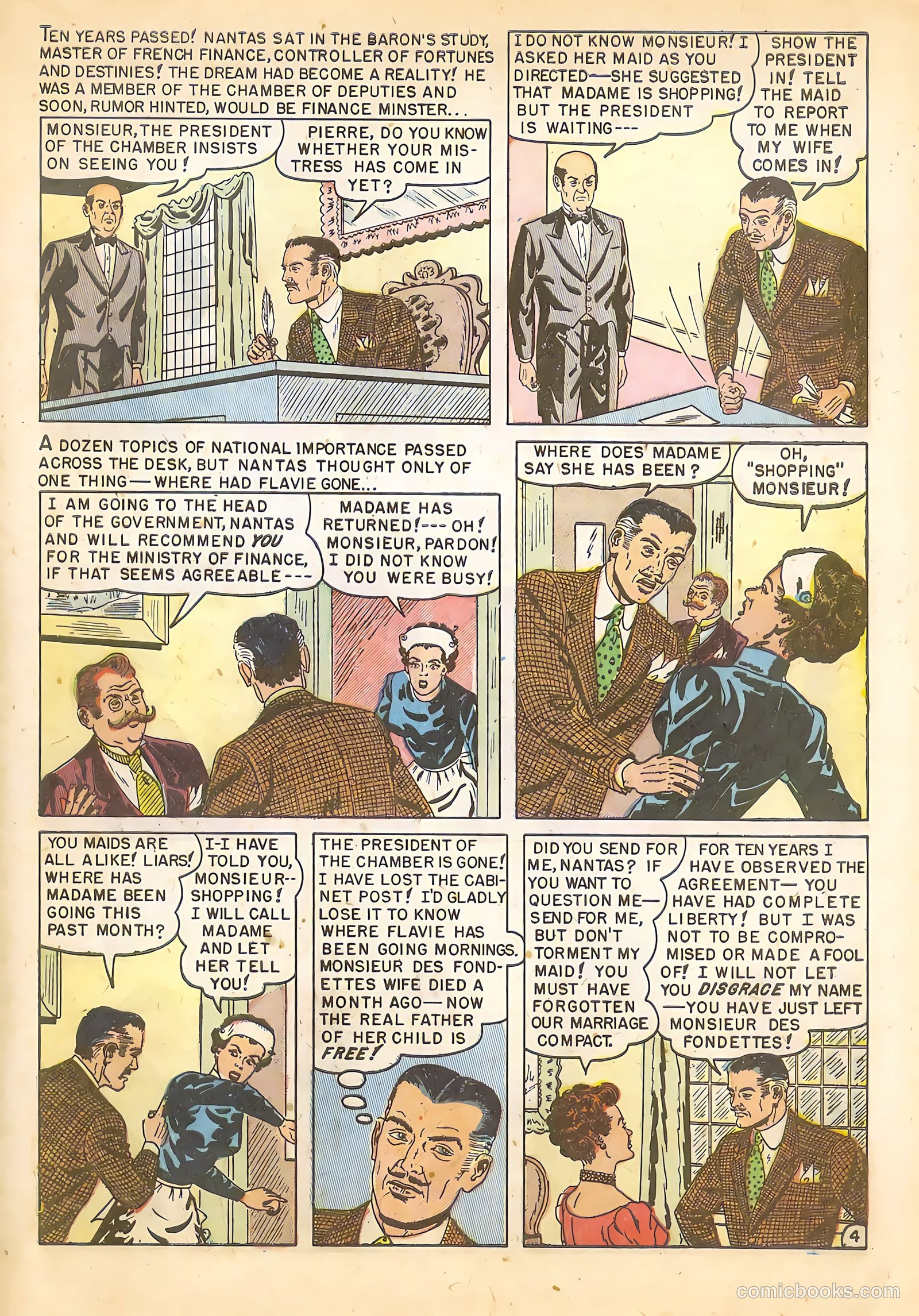 For a Night of Love #1 (1951) — page 29 of 36