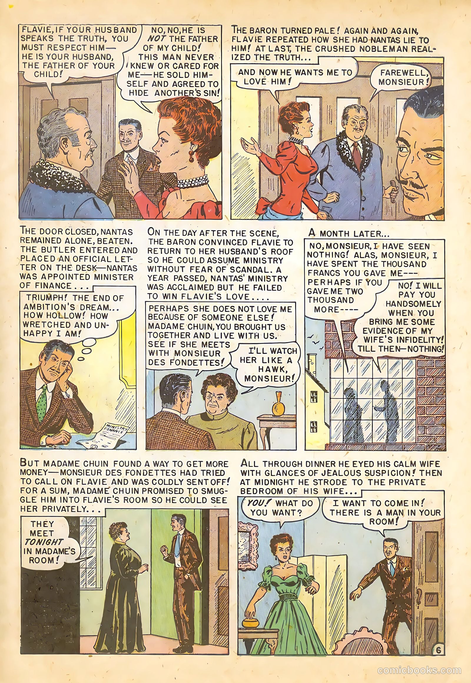 For a Night of Love #1 (1951) — page 31 of 36