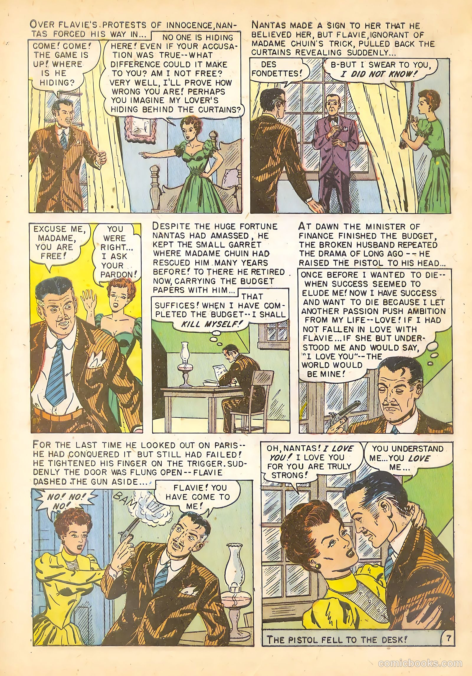 For a Night of Love #1 (1951) — page 32 of 36