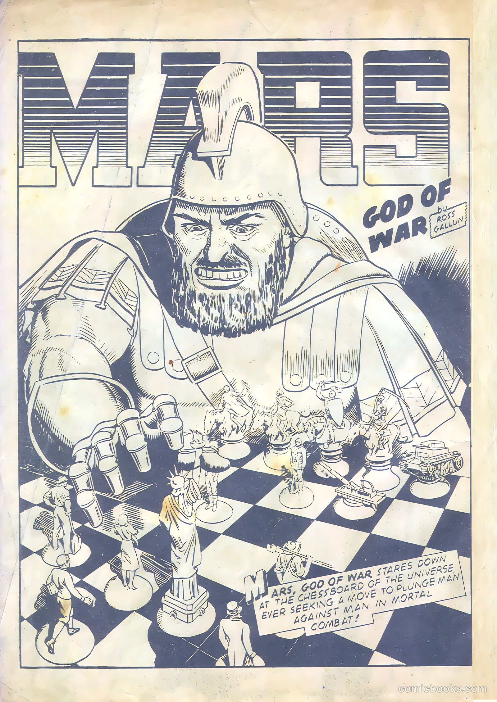 Mars Comics #1 (1951) — page 2 of 28