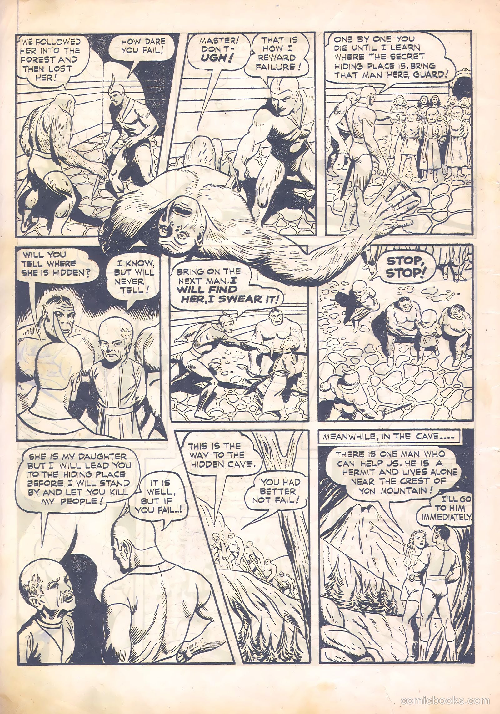 Mars Comics #1 (1951) — page 6 of 28