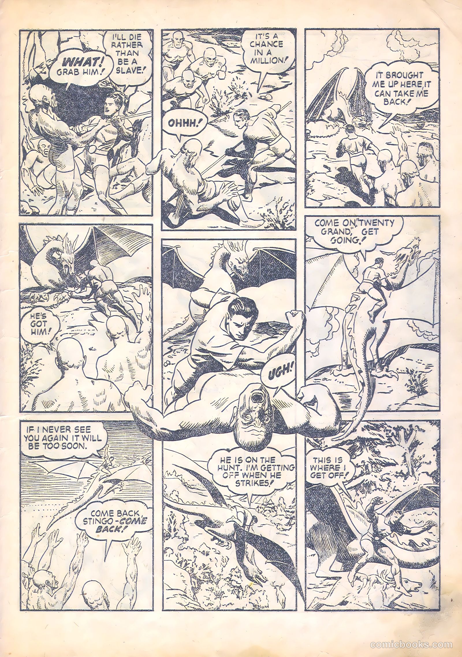 Mars Comics #1 (1951) — page 9 of 28