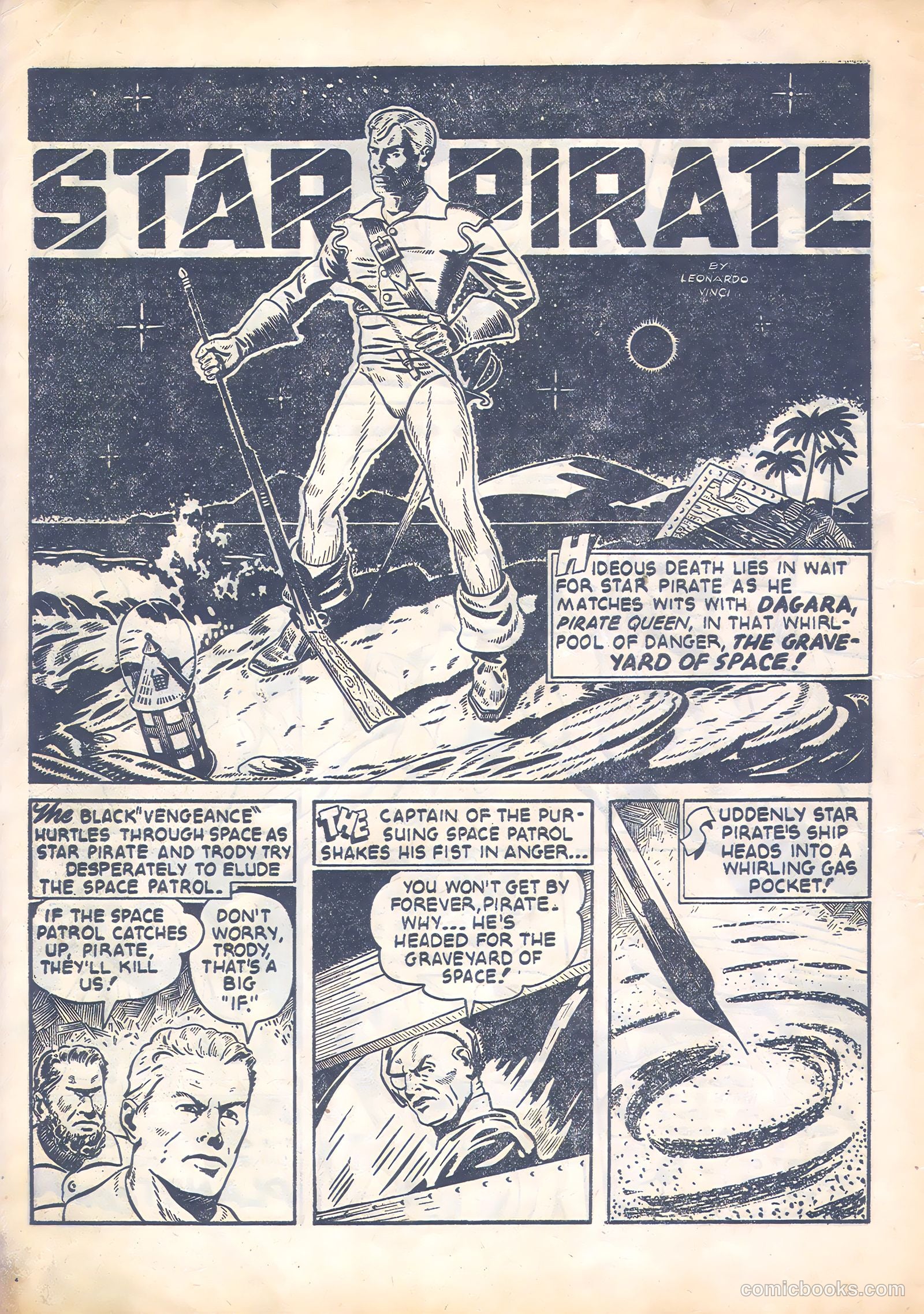 Mars Comics #1 (1951) — page 12 of 28