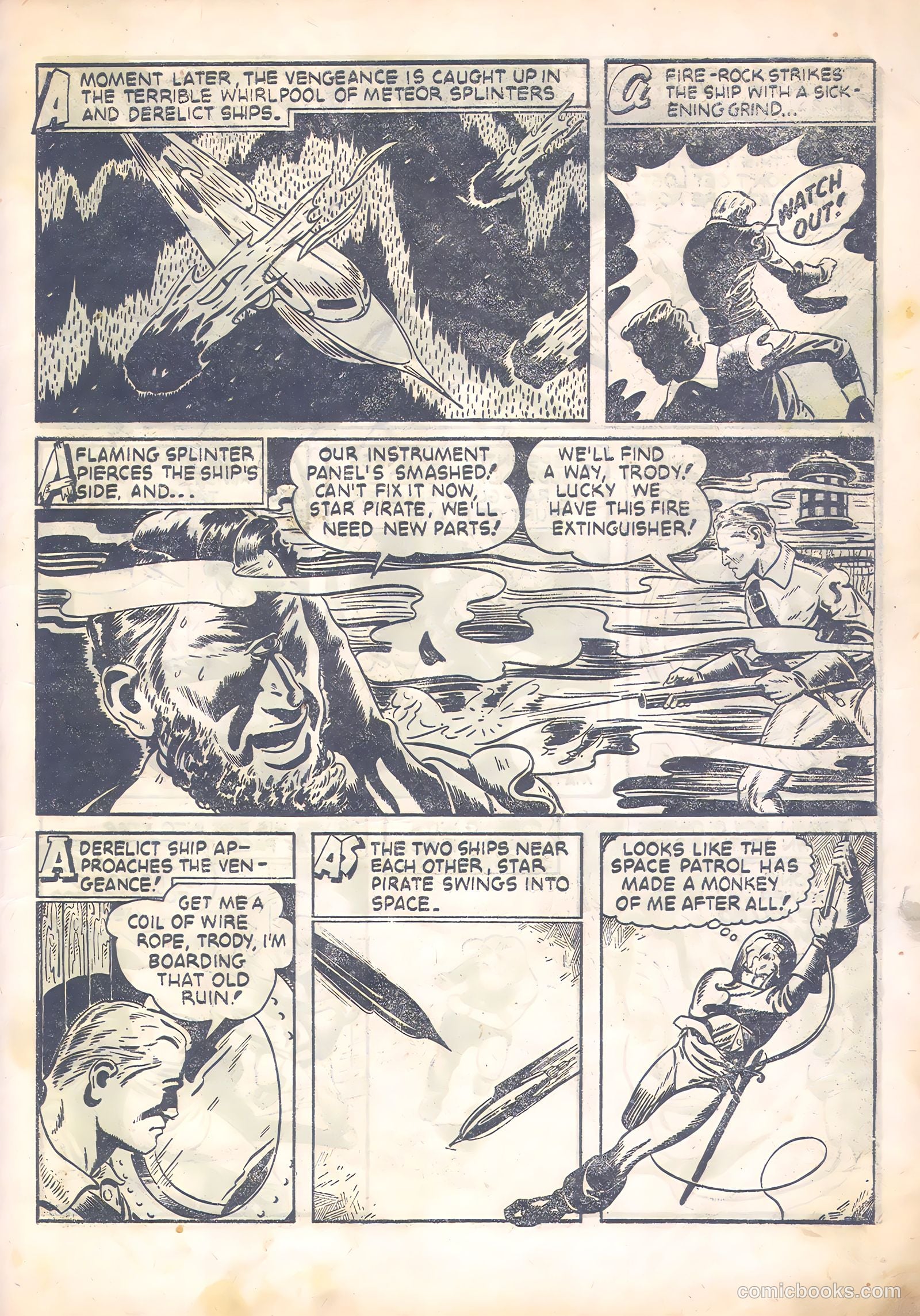 Mars Comics #1 (1951) — page 13 of 28