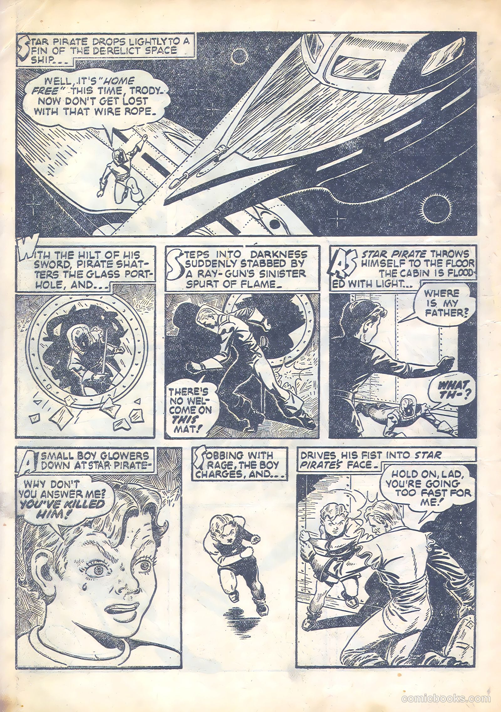 Mars Comics #1 (1951) — page 14 of 28