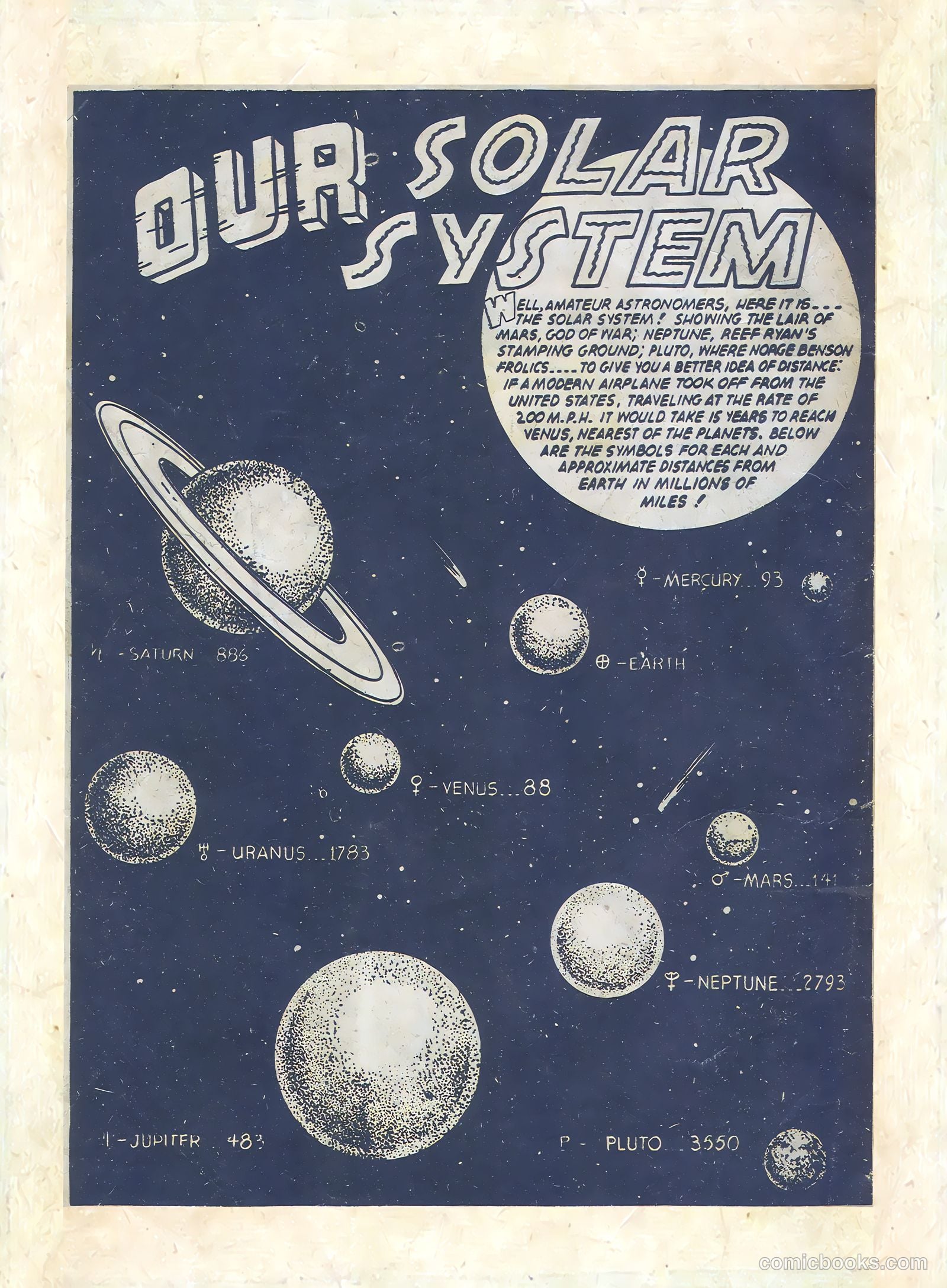 Mars Comics #1 (1951) — page 28 of 28