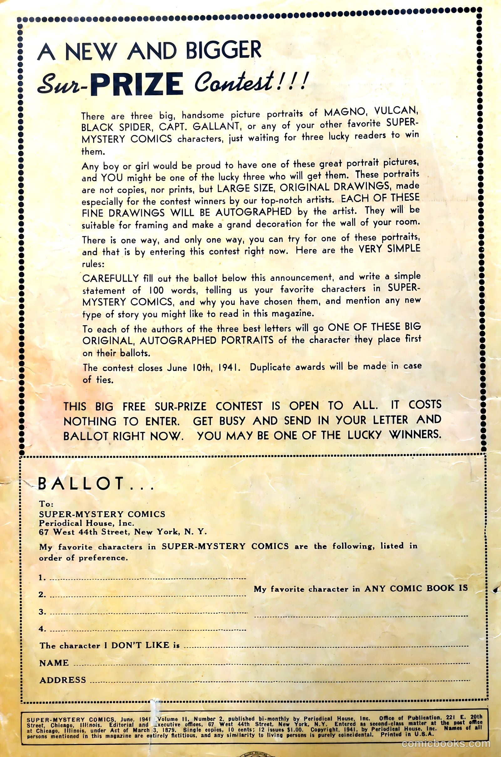 Super-Mystery Comics v2 #2 — page 2 of 68