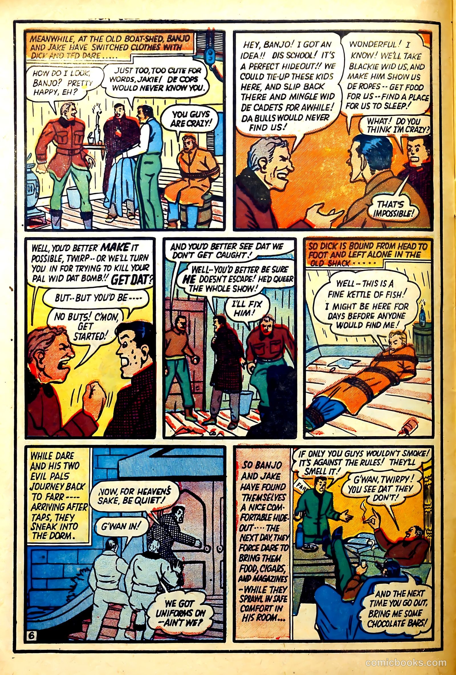 Dick Cole #7 (1948) — page 9 of 37