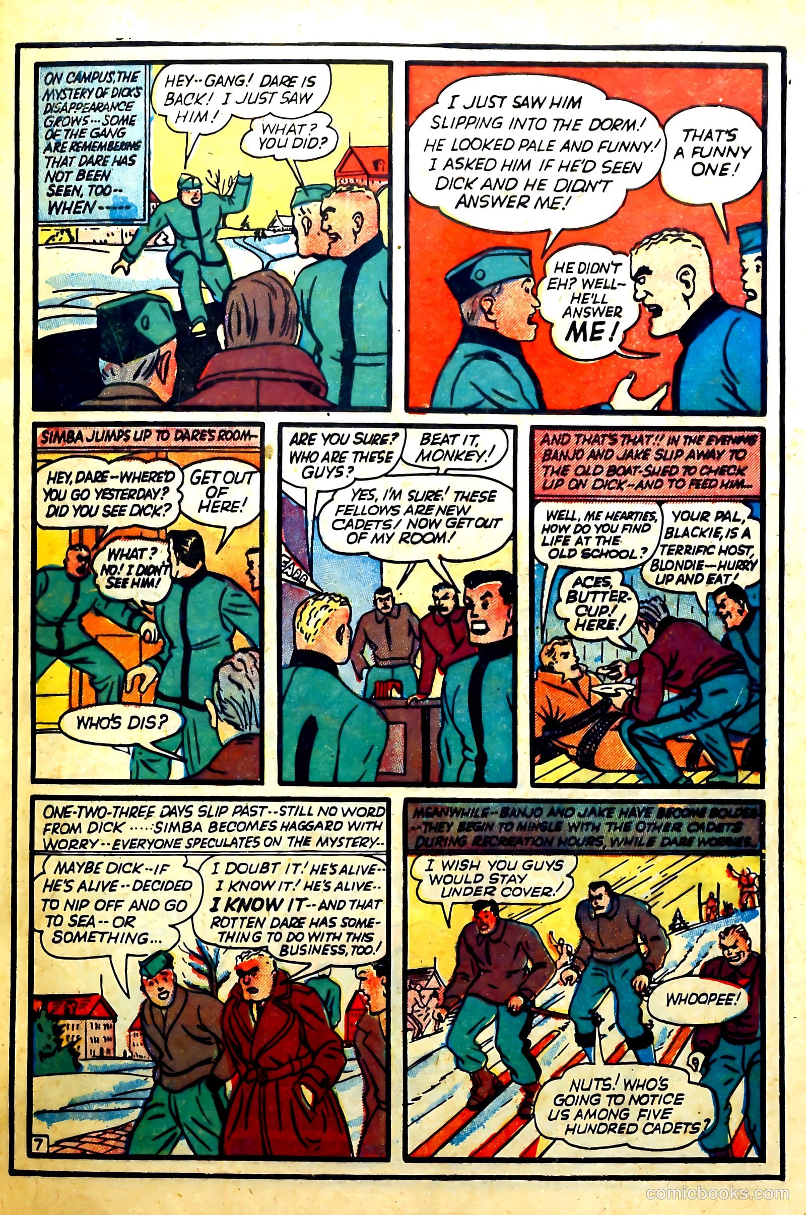 Dick Cole #7 (1948) — page 10 of 37