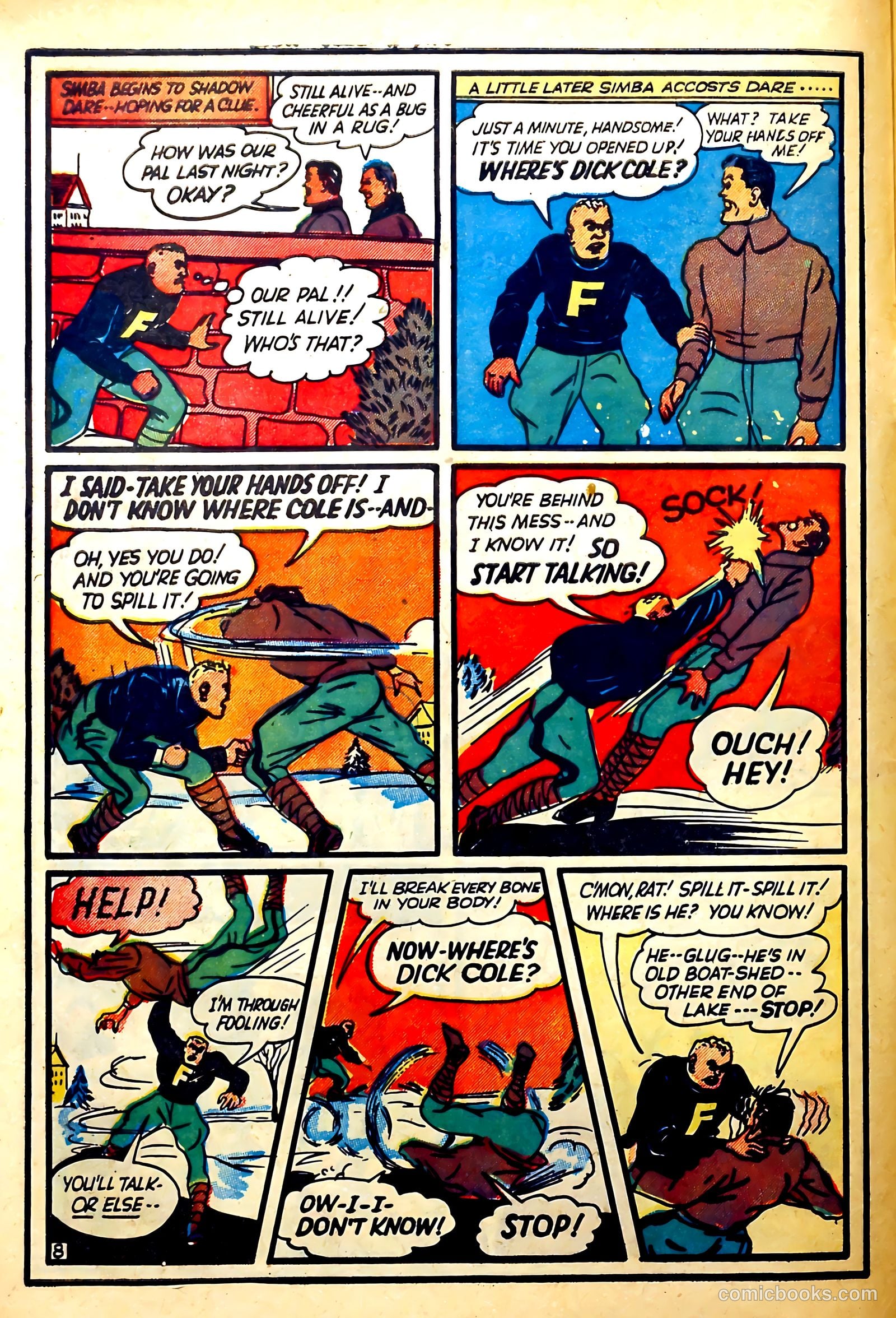 Dick Cole #7 (1948) — page 11 of 37