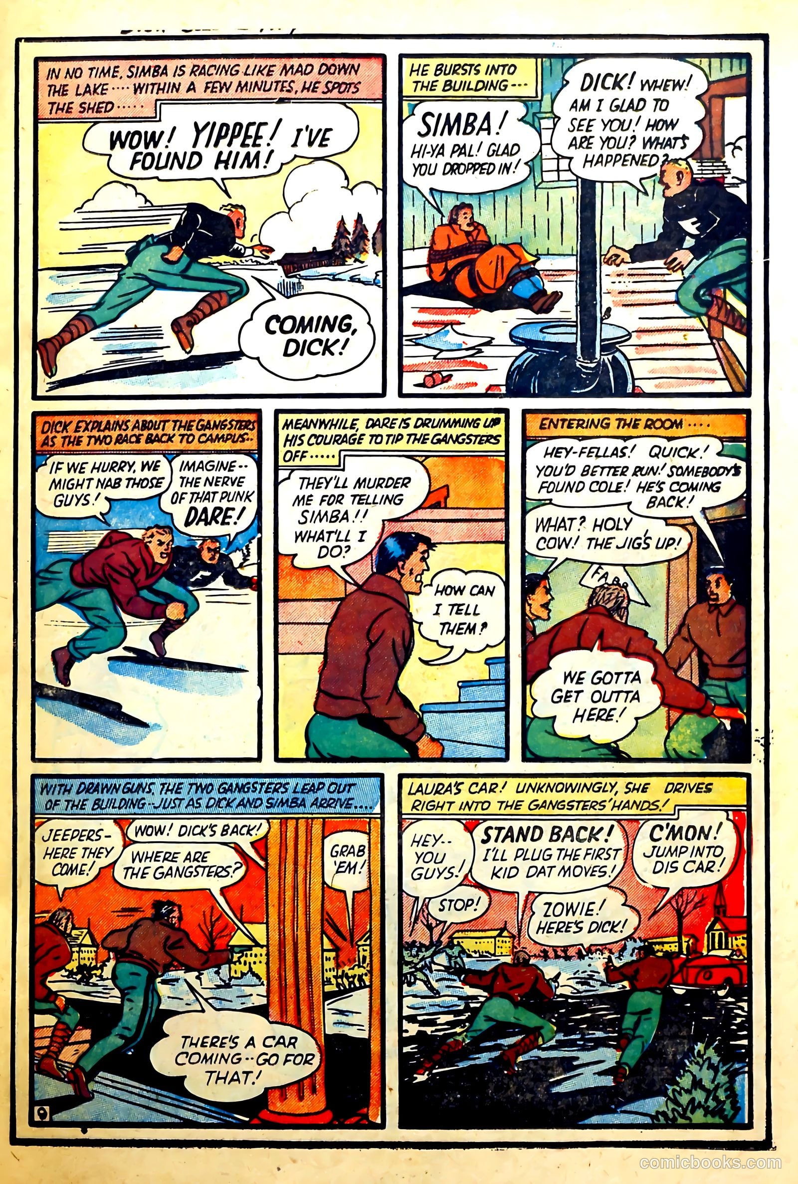 Dick Cole #7 (1948) — page 12 of 37
