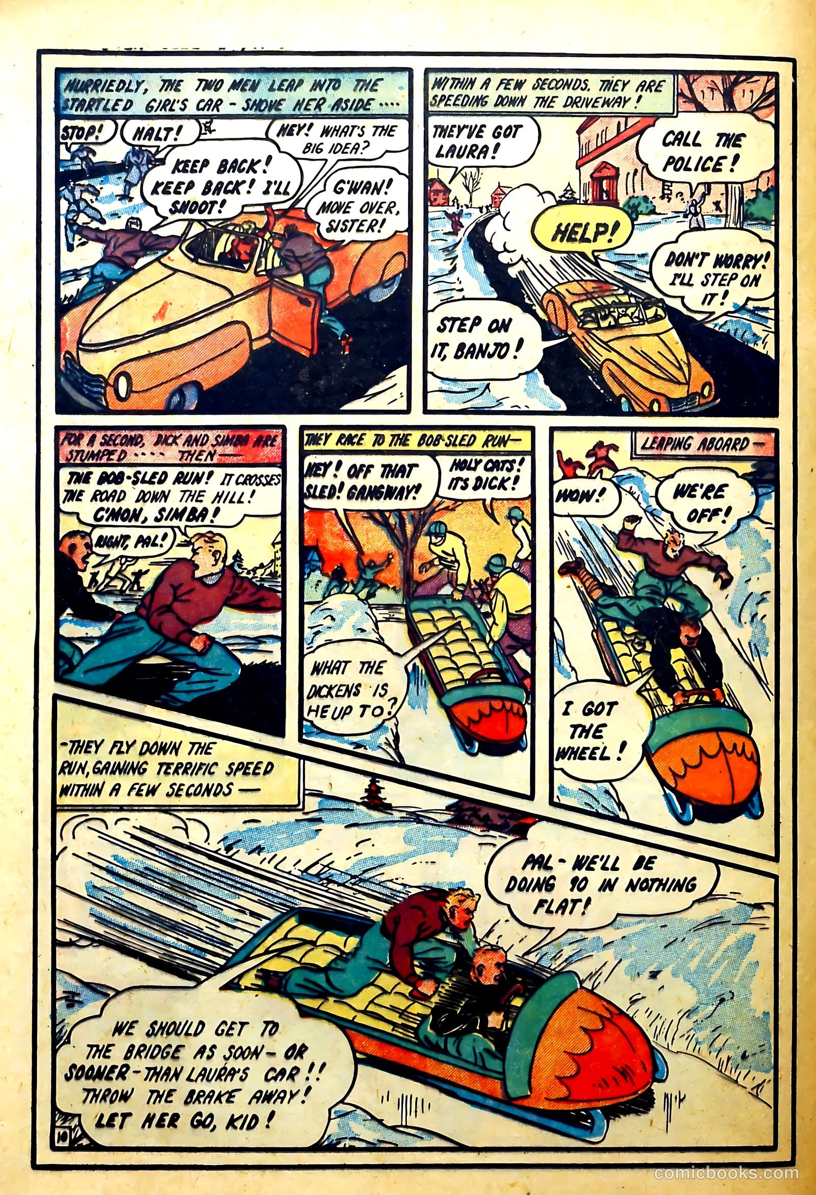 Dick Cole #7 (1948) — page 13 of 37