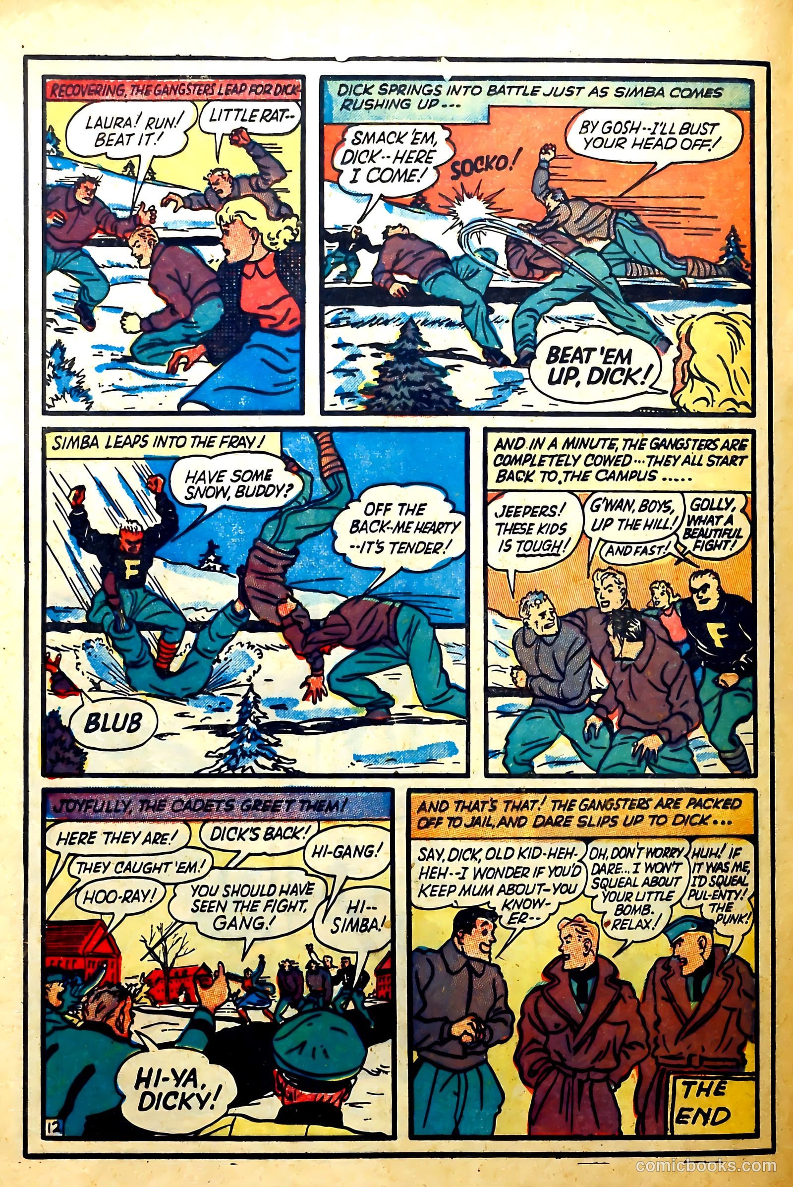 Dick Cole #7 (1948) — page 15 of 37