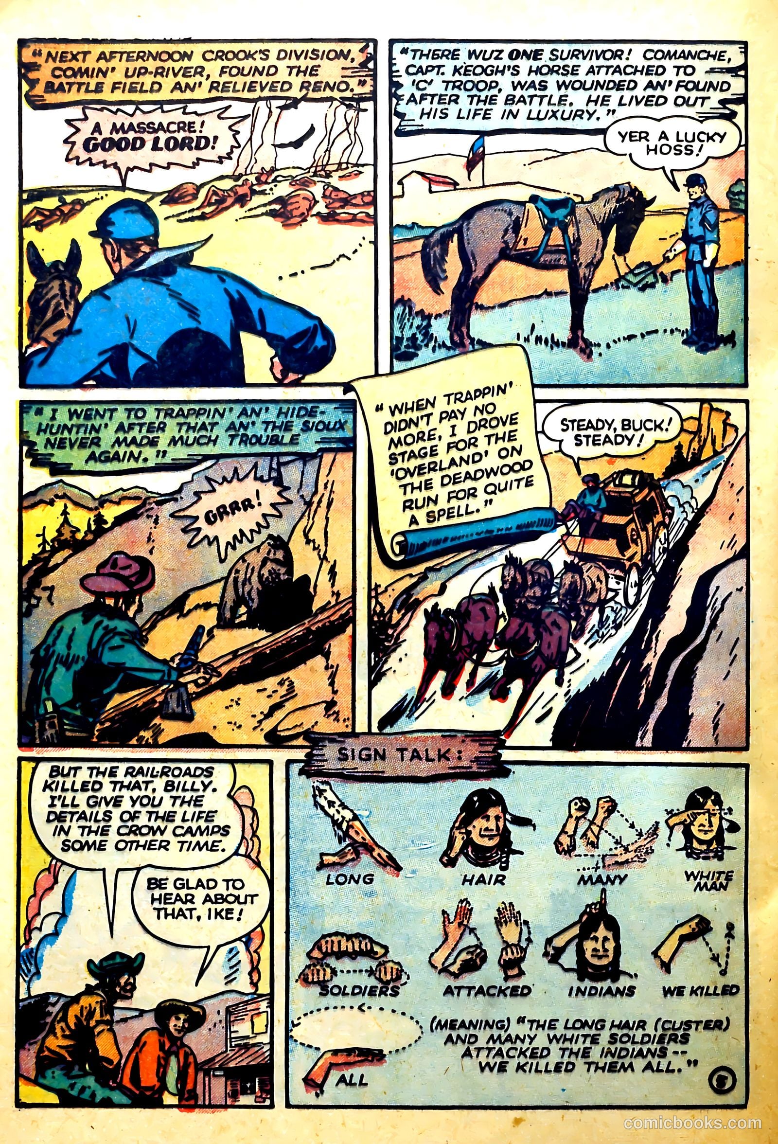 Dick Cole #7 (1948) — page 21 of 37