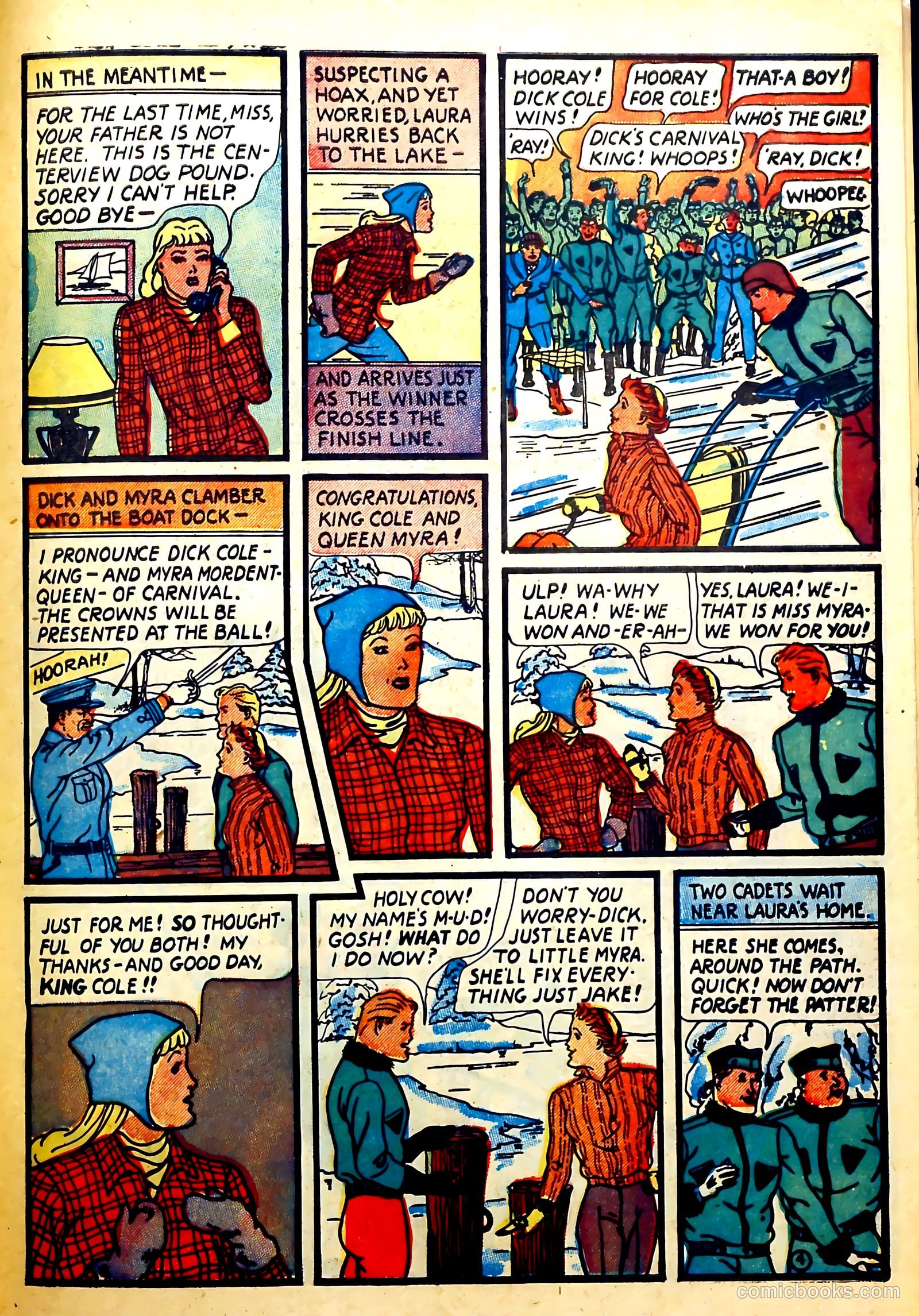 Dick Cole #7 (1948) — page 28 of 37