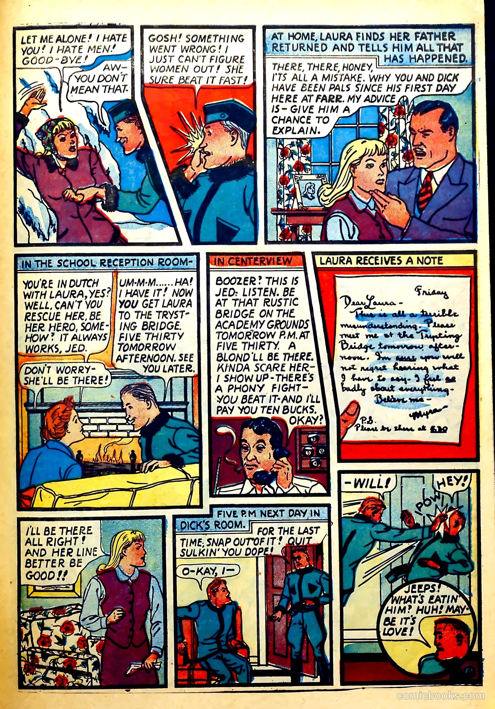 Dick Cole #7 (1948) — page 30 of 37