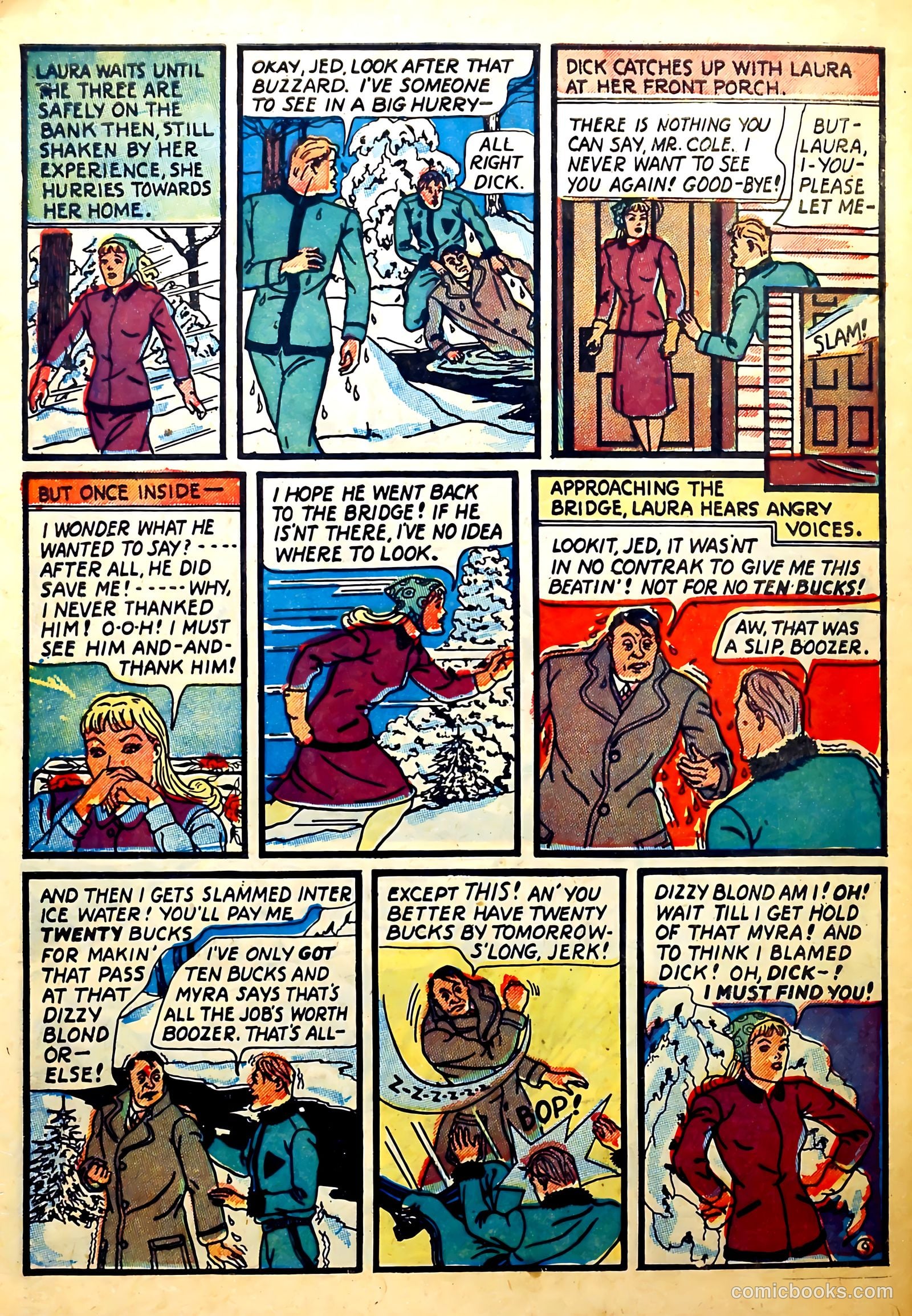 Dick Cole #7 (1948) — page 33 of 37