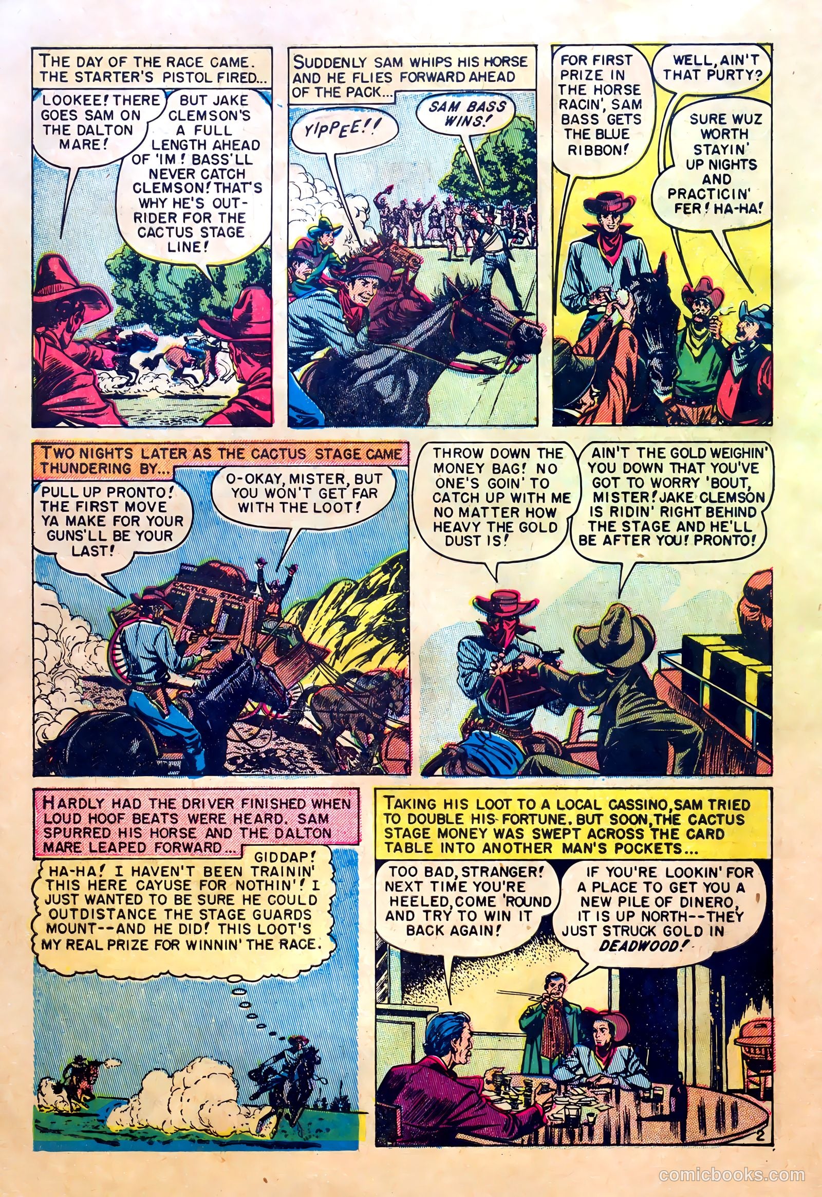 King of the Bad Men of Deadwood #1 (1950) — page 4 of 36
