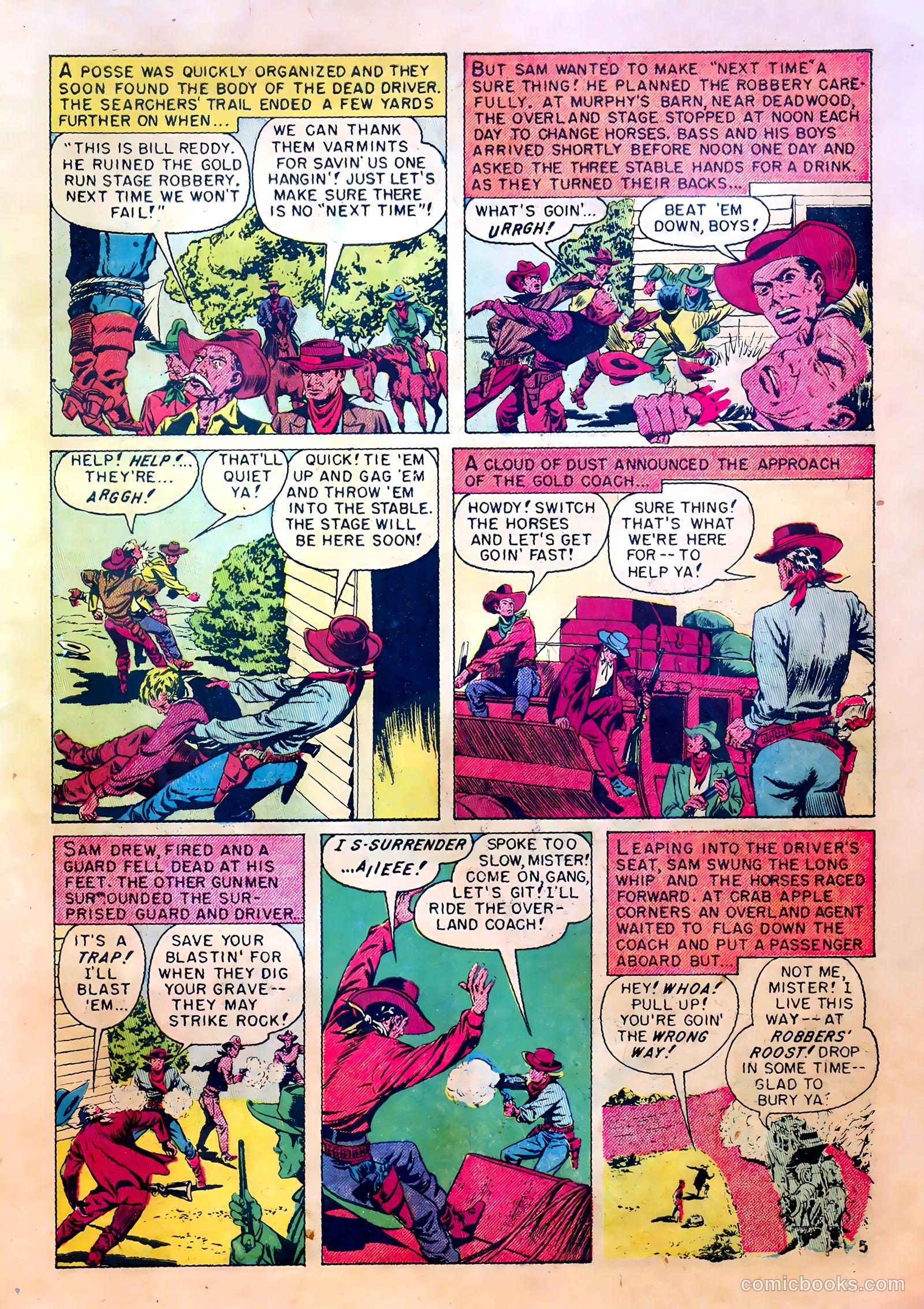 King of the Bad Men of Deadwood #1 (1950) — page 7 of 36