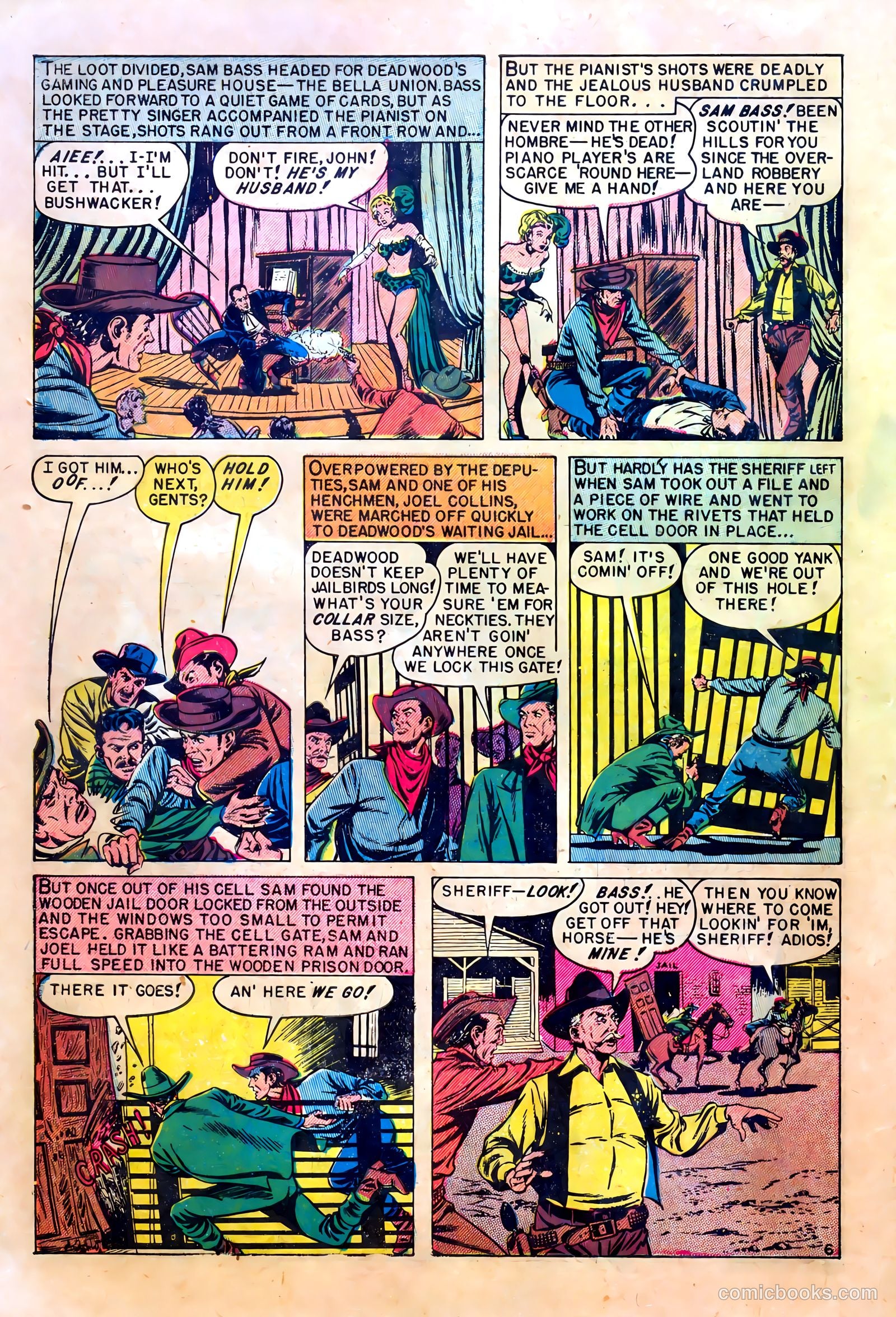 King of the Bad Men of Deadwood #1 (1950) — page 8 of 36