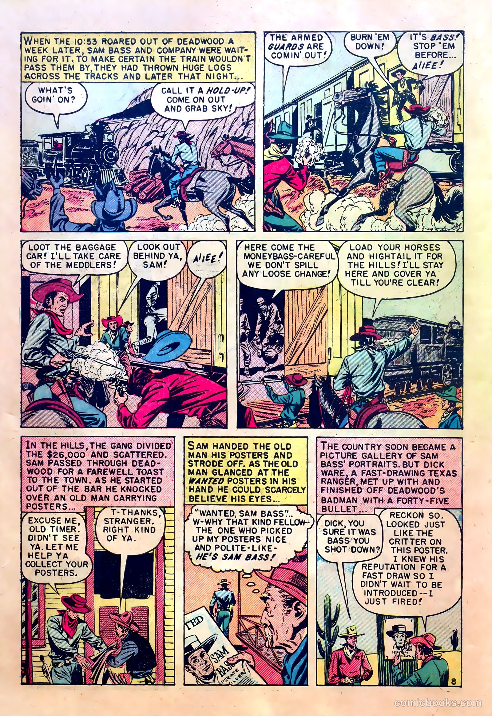 King of the Bad Men of Deadwood #1 (1950) — page 10 of 36
