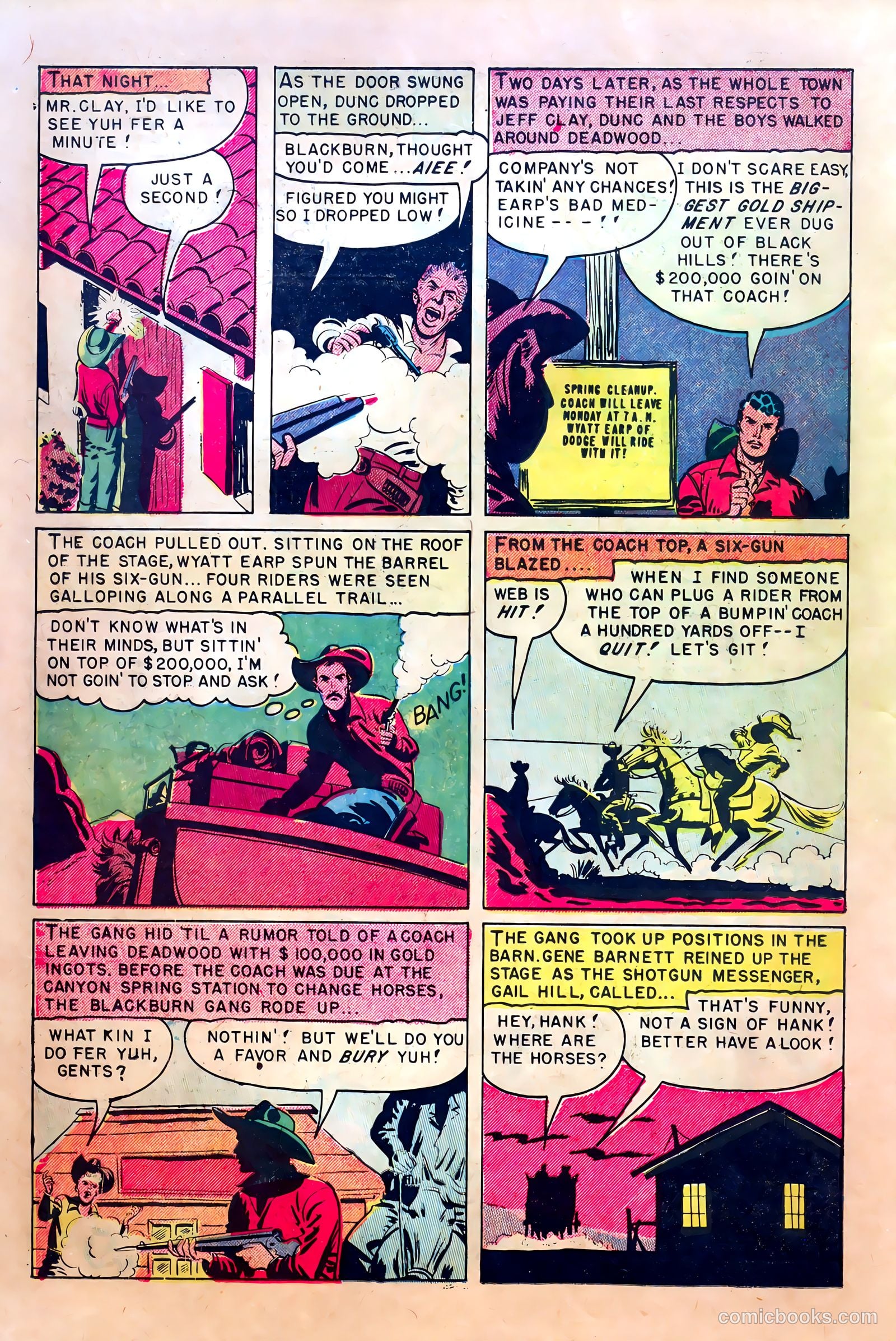 King of the Bad Men of Deadwood #1 (1950) — page 14 of 36