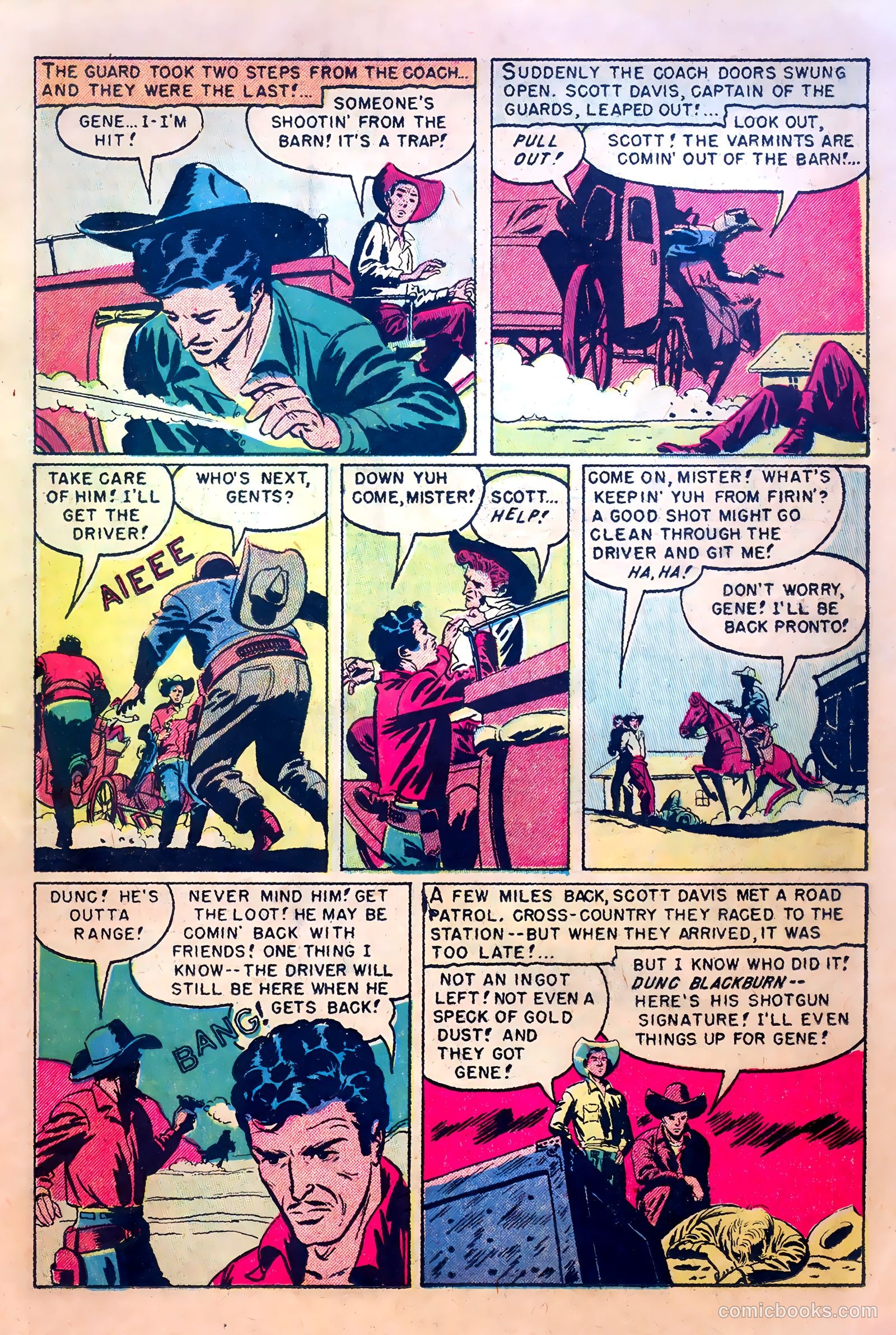 King of the Bad Men of Deadwood #1 (1950) — page 15 of 36
