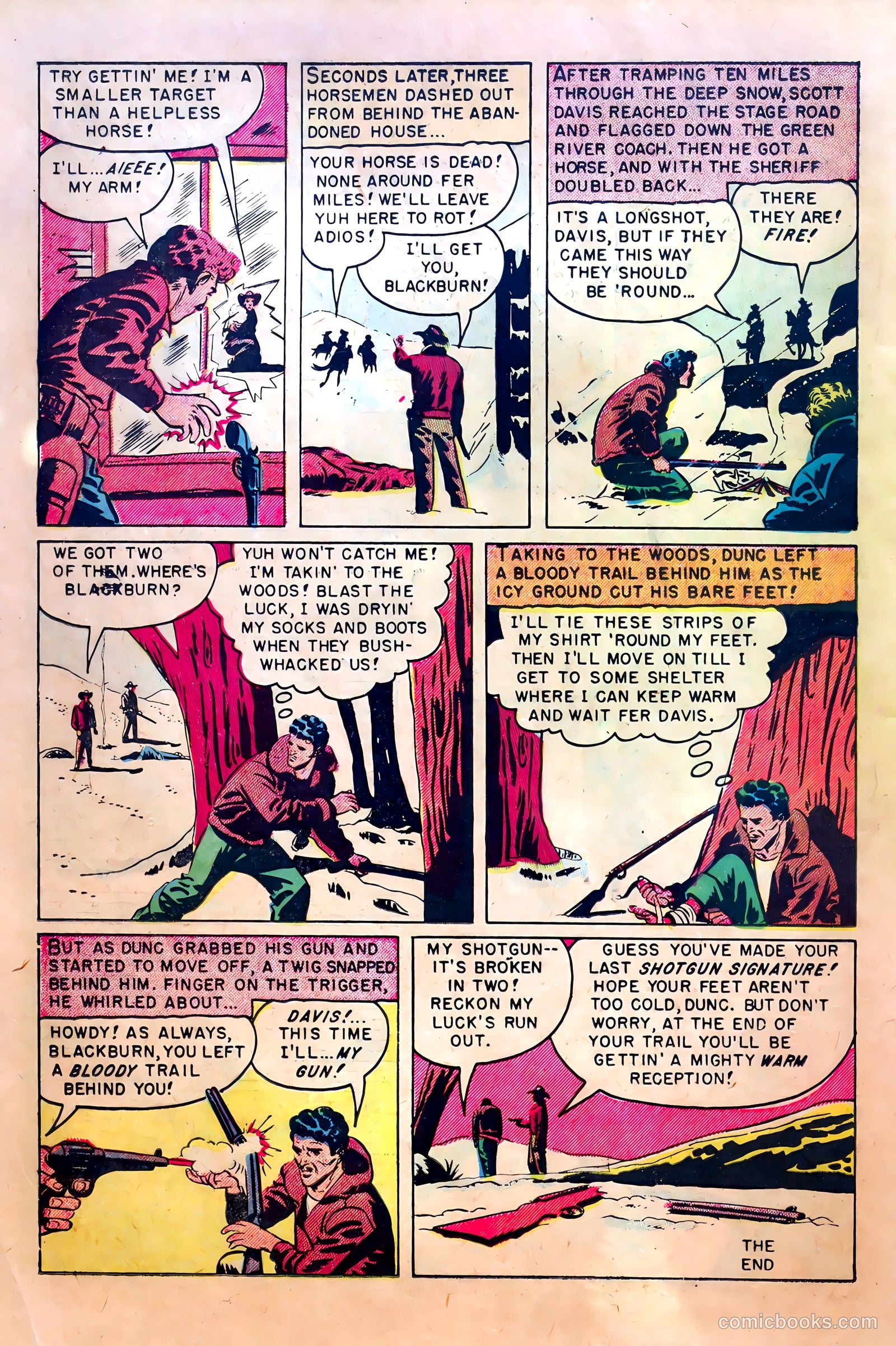 King of the Bad Men of Deadwood #1 (1950) — page 18 of 36