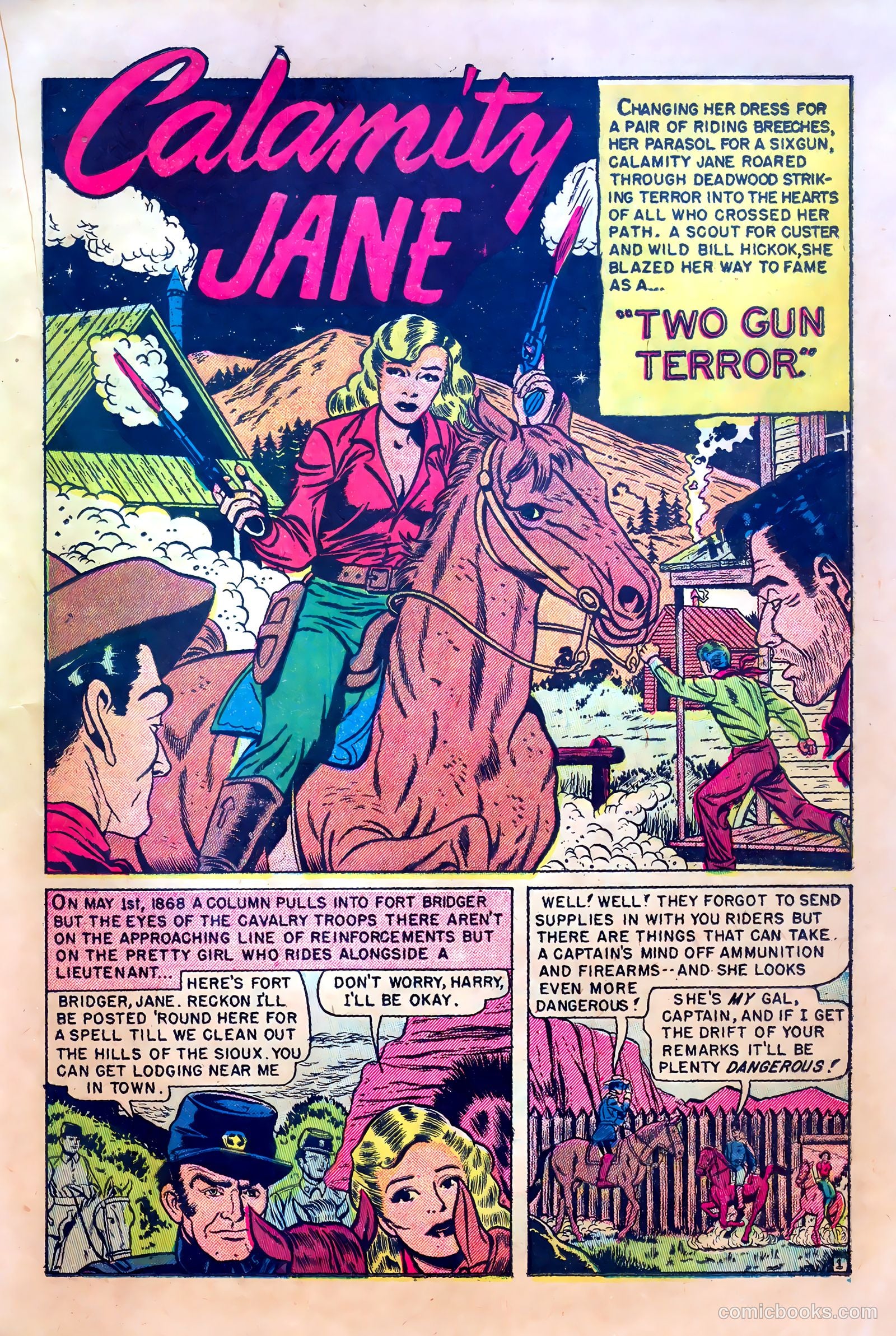 King of the Bad Men of Deadwood #1 (1950) — page 19 of 36