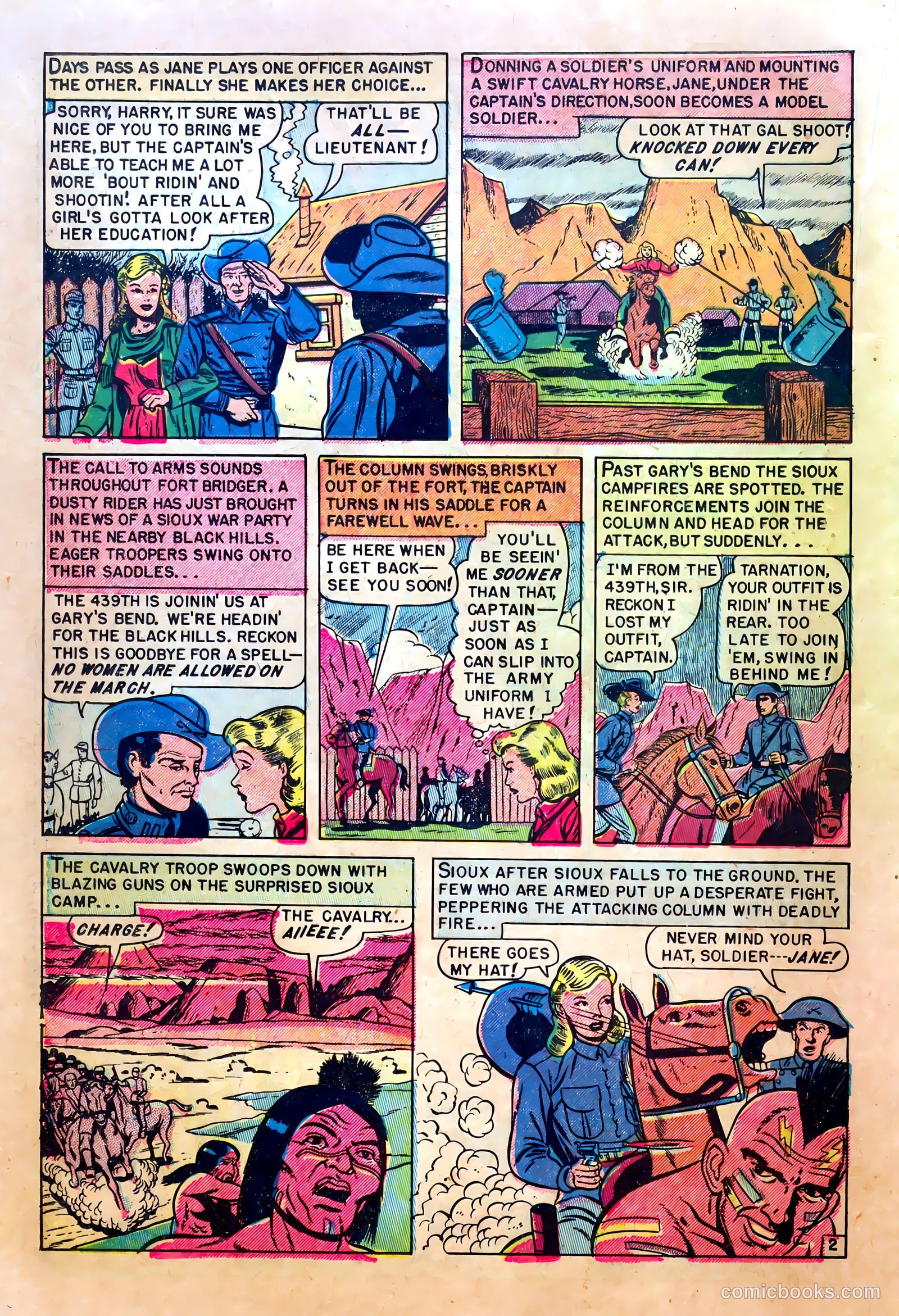 King of the Bad Men of Deadwood #1 (1950) — page 20 of 36