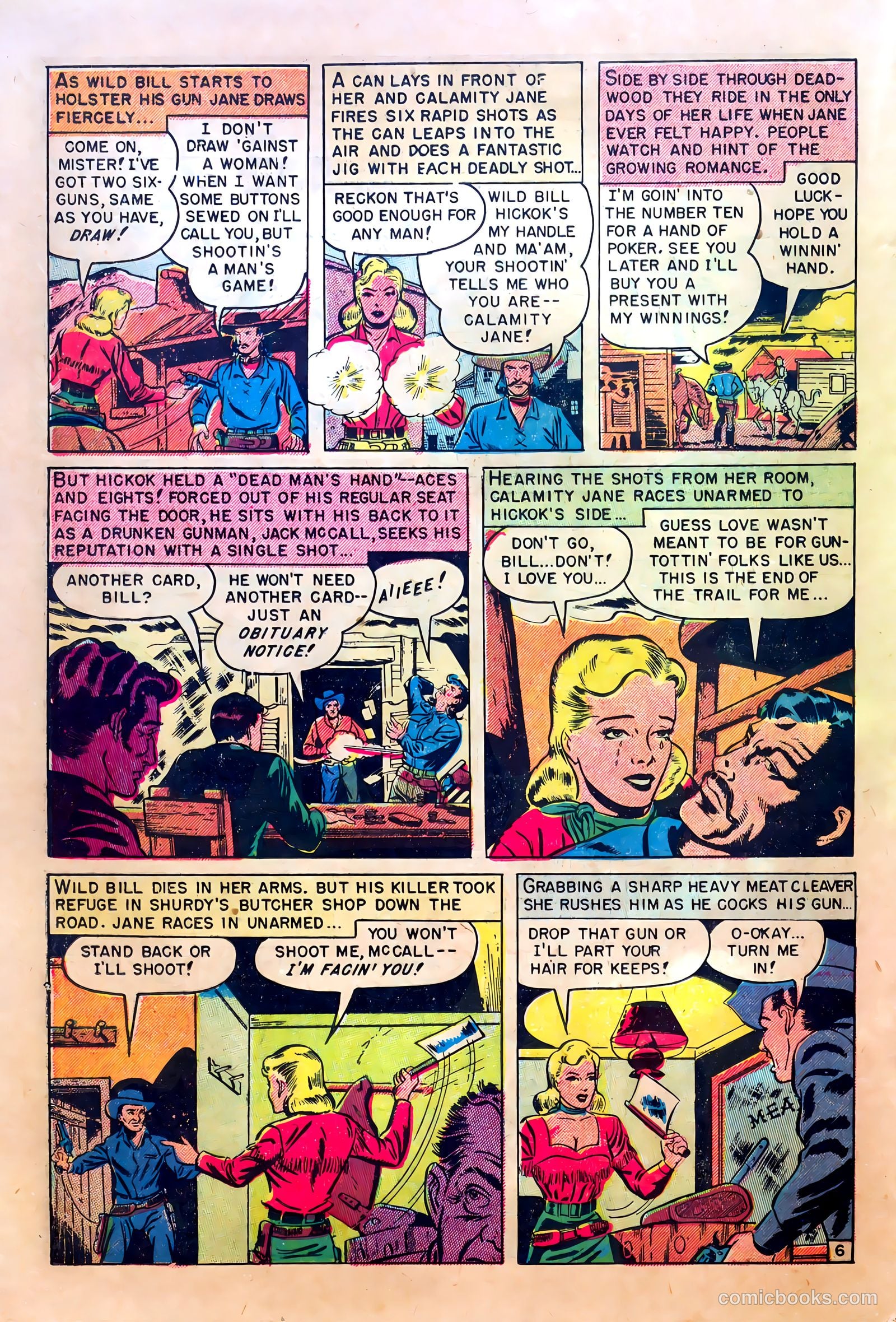 King of the Bad Men of Deadwood #1 (1950) — page 24 of 36