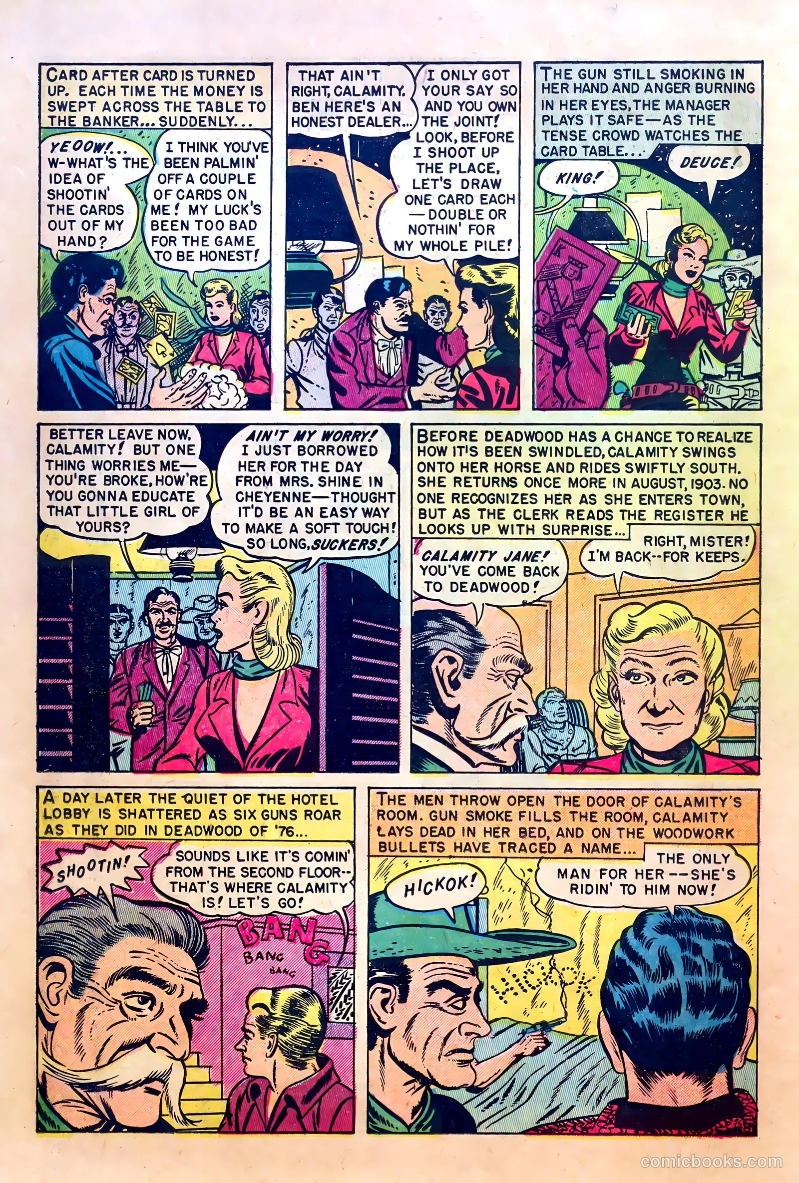 King of the Bad Men of Deadwood #1 (1950) — page 26 of 36