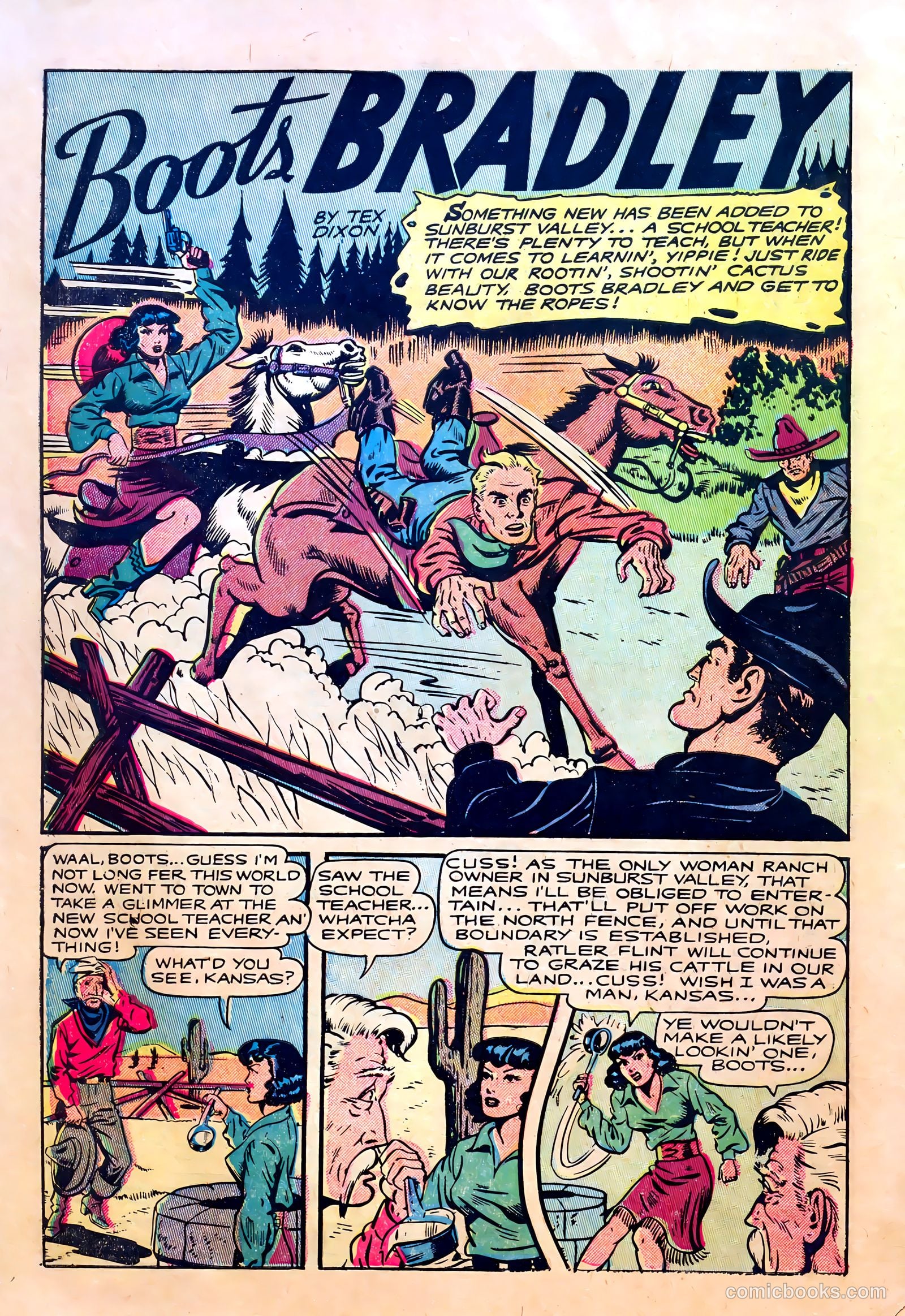 King of the Bad Men of Deadwood #1 (1950) — page 28 of 36