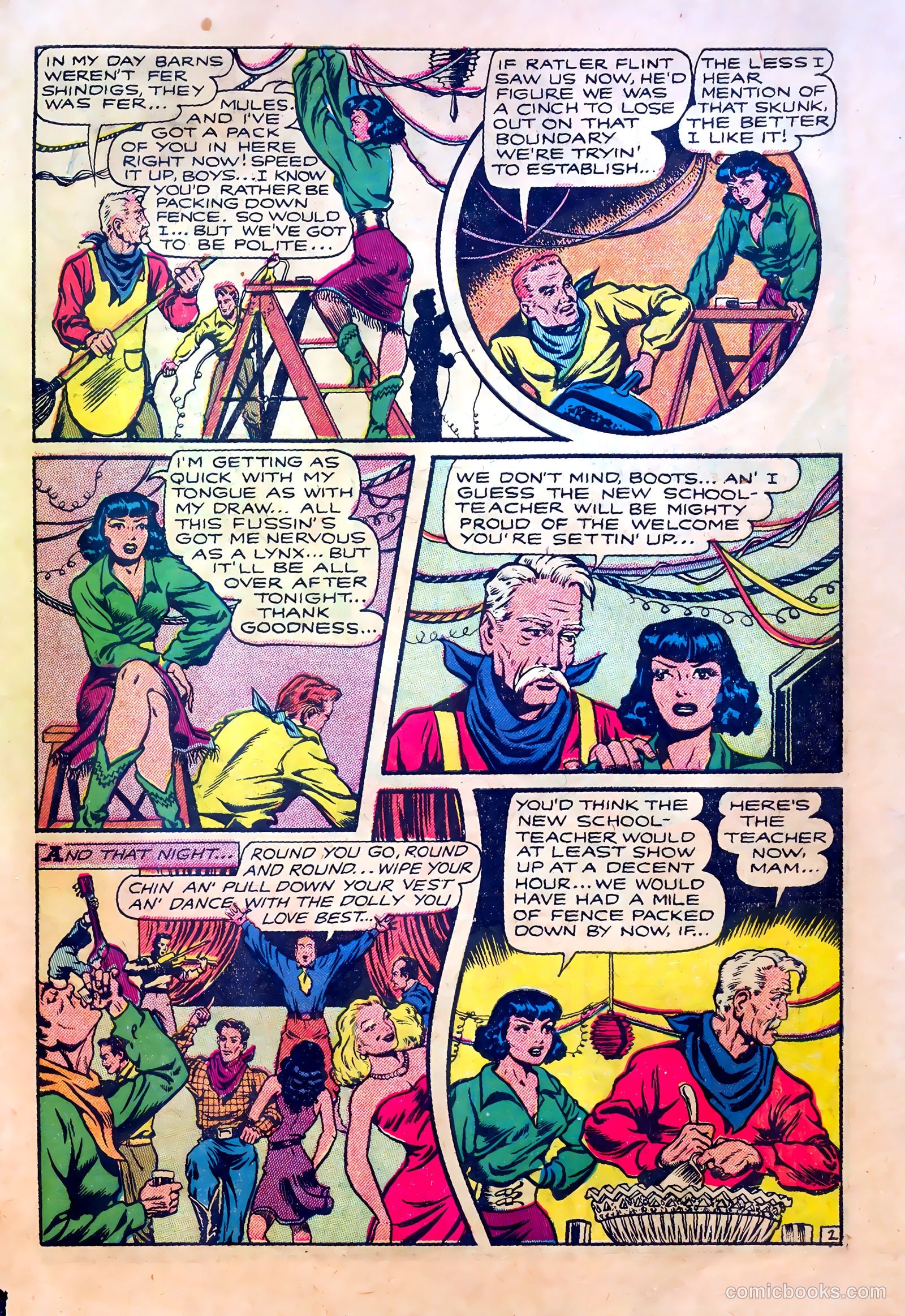 King of the Bad Men of Deadwood #1 (1950) — page 29 of 36