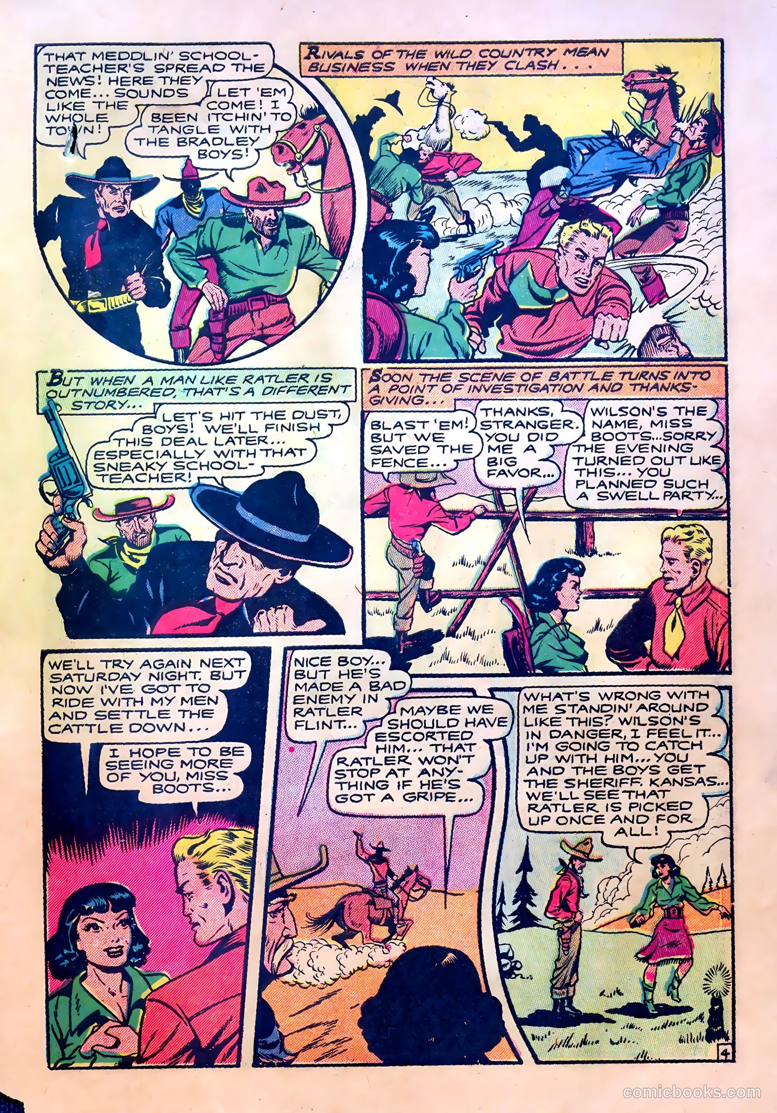 King of the Bad Men of Deadwood #1 (1950) — page 31 of 36